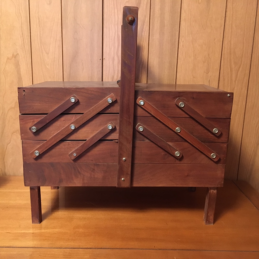 Vintage Sewing Basket