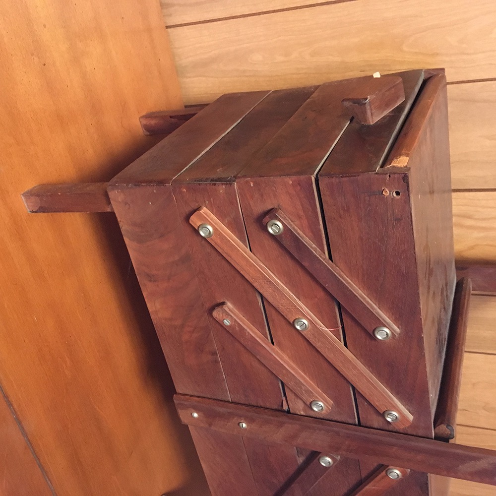 Vintage Sewing Basket