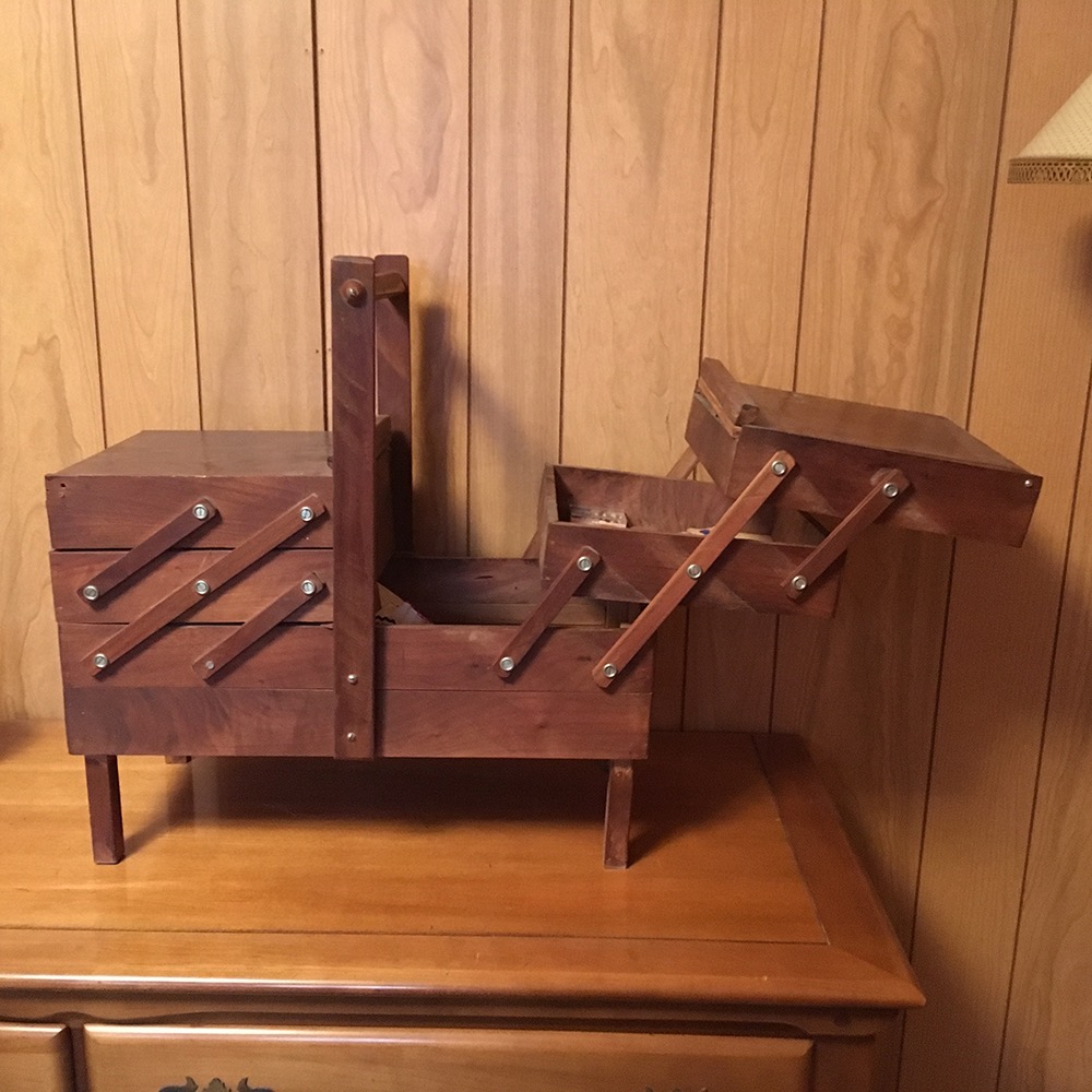 Vintage Sewing Basket