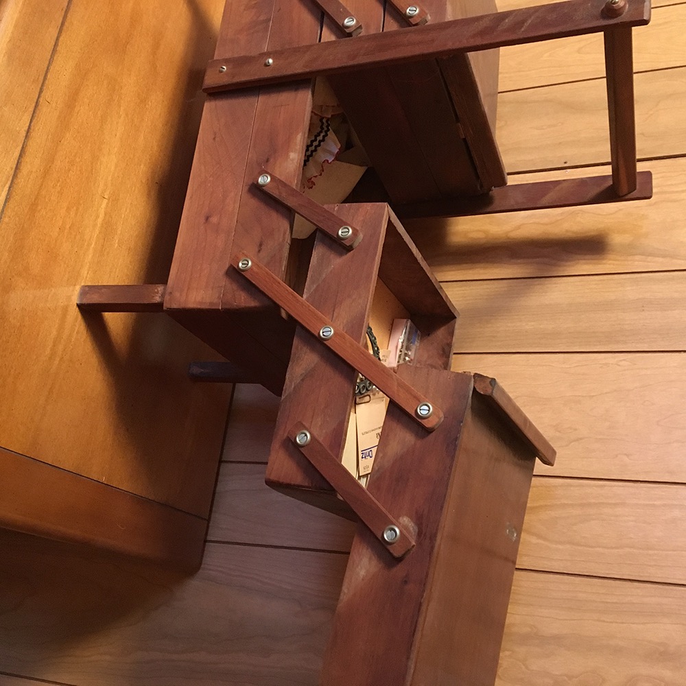 Vintage Sewing Basket