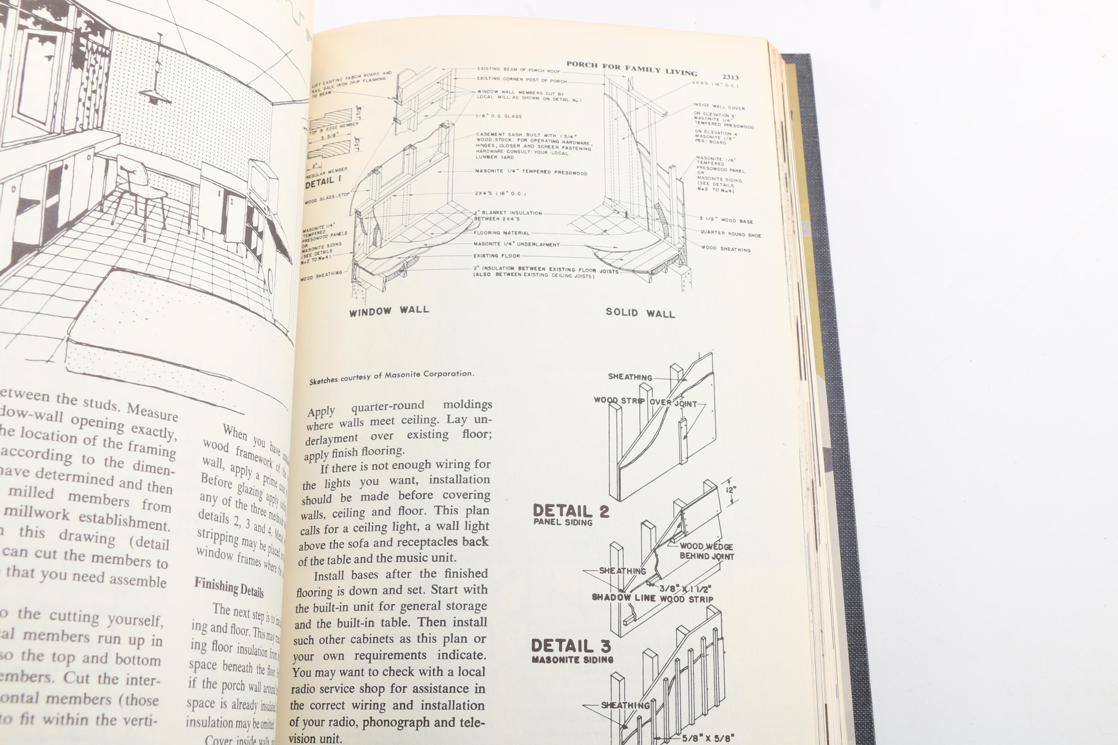 1956 "Popular Science Do-It-Yourself Encyclopedia" in Twelve Volumes