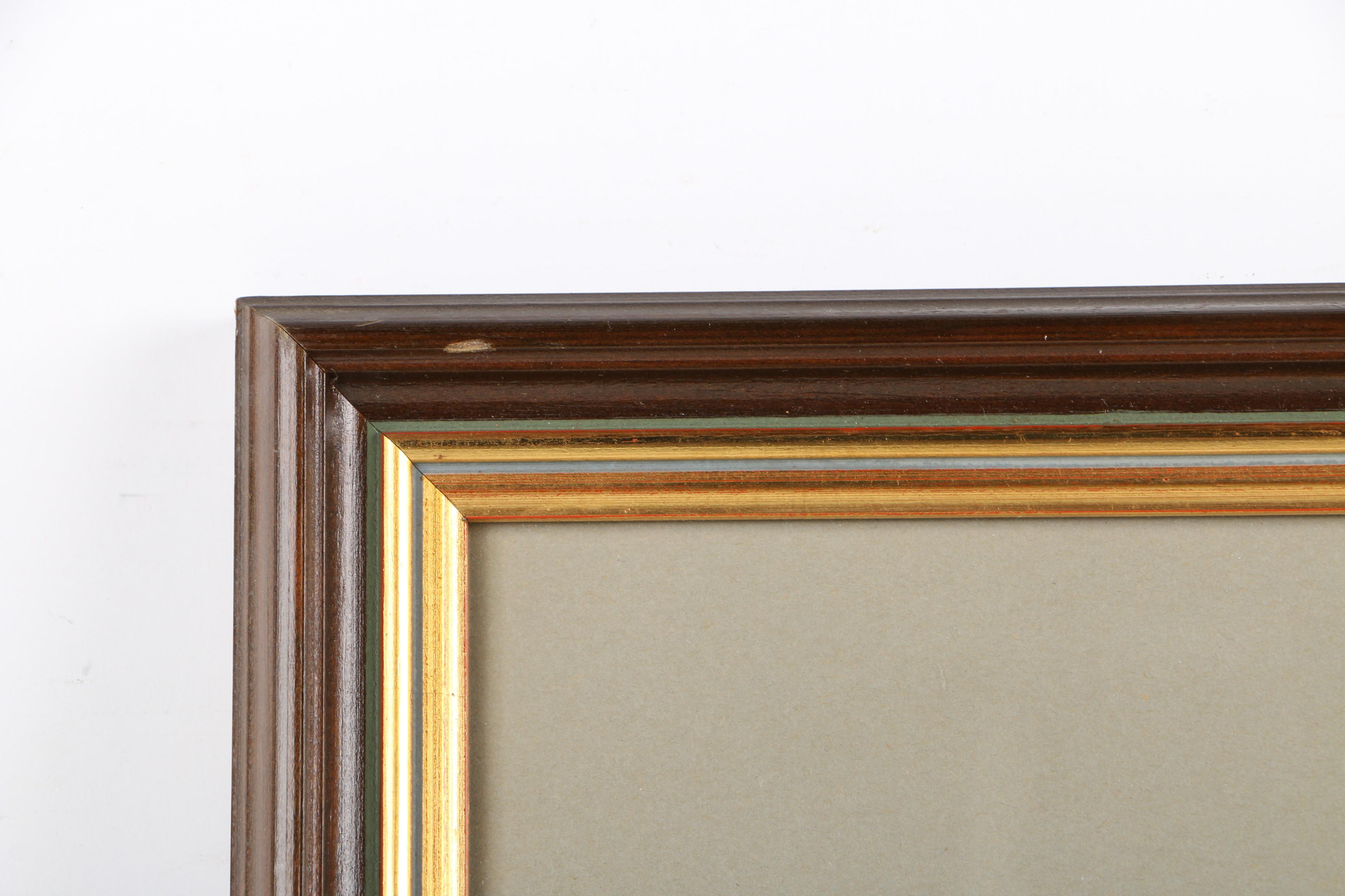 Roger Hebbelinck Limited Edition Lithograph "Venezia, Canale dei Santi Apostoli"