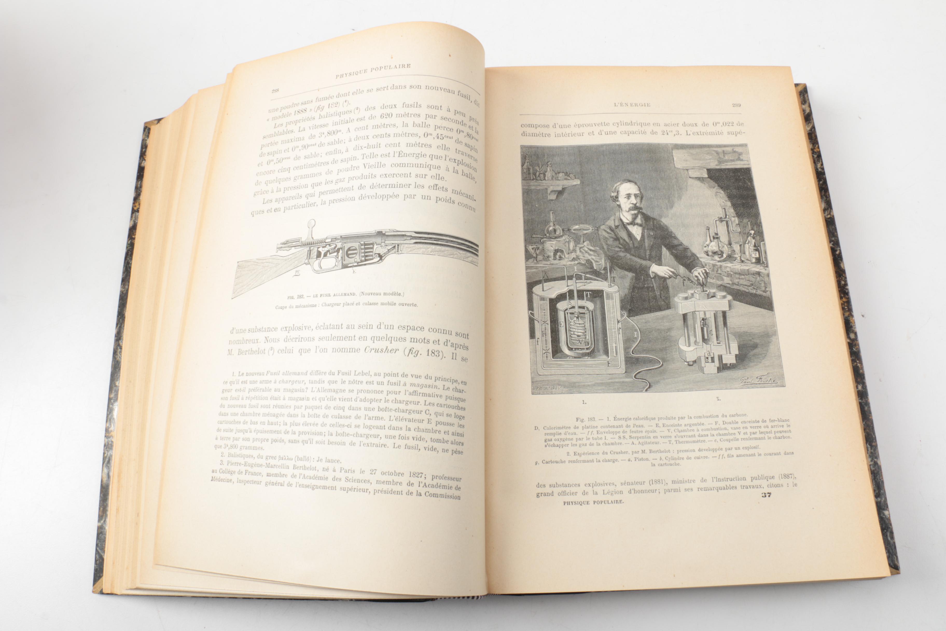 Eugène-Louis Dumont Signed "Histoire du Grand-Saconnex" and Other French Books