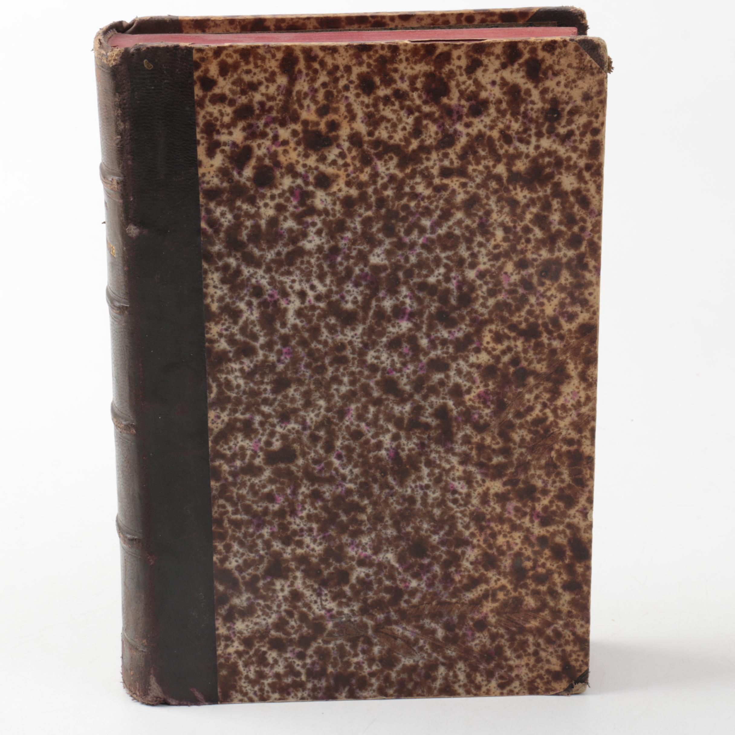 Eugène-Louis Dumont Signed "Histoire du Grand-Saconnex" and Other French Books