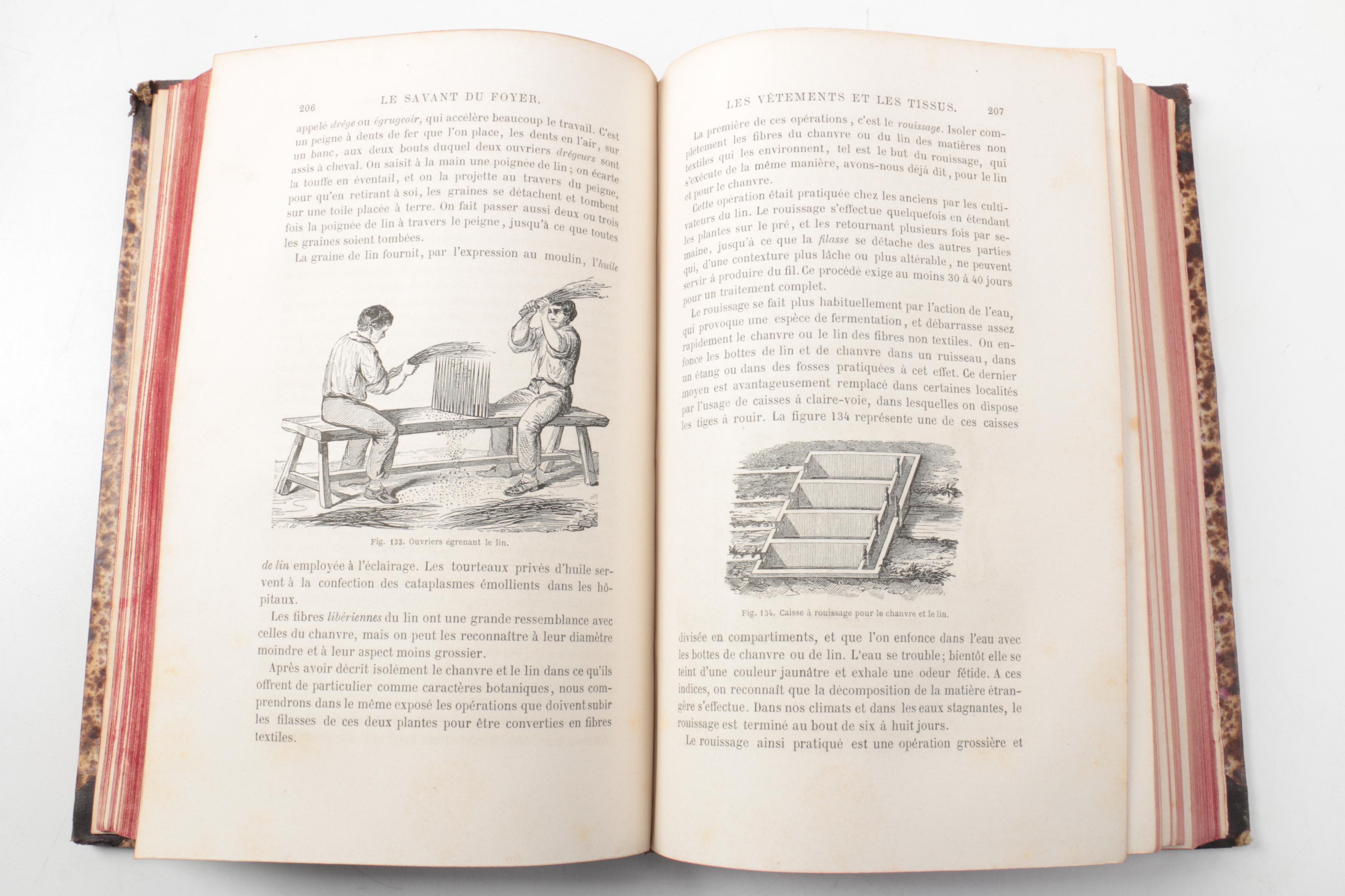 Eugène-Louis Dumont Signed "Histoire du Grand-Saconnex" and Other French Books