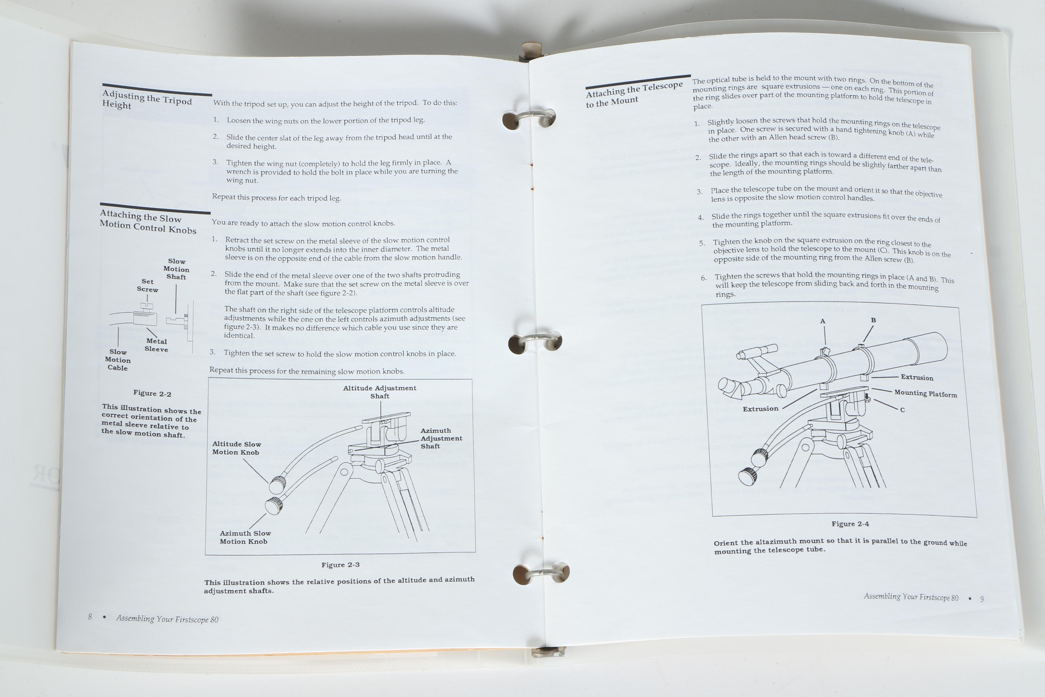 Celestron "Firstscope 80" Astronomical Telescope