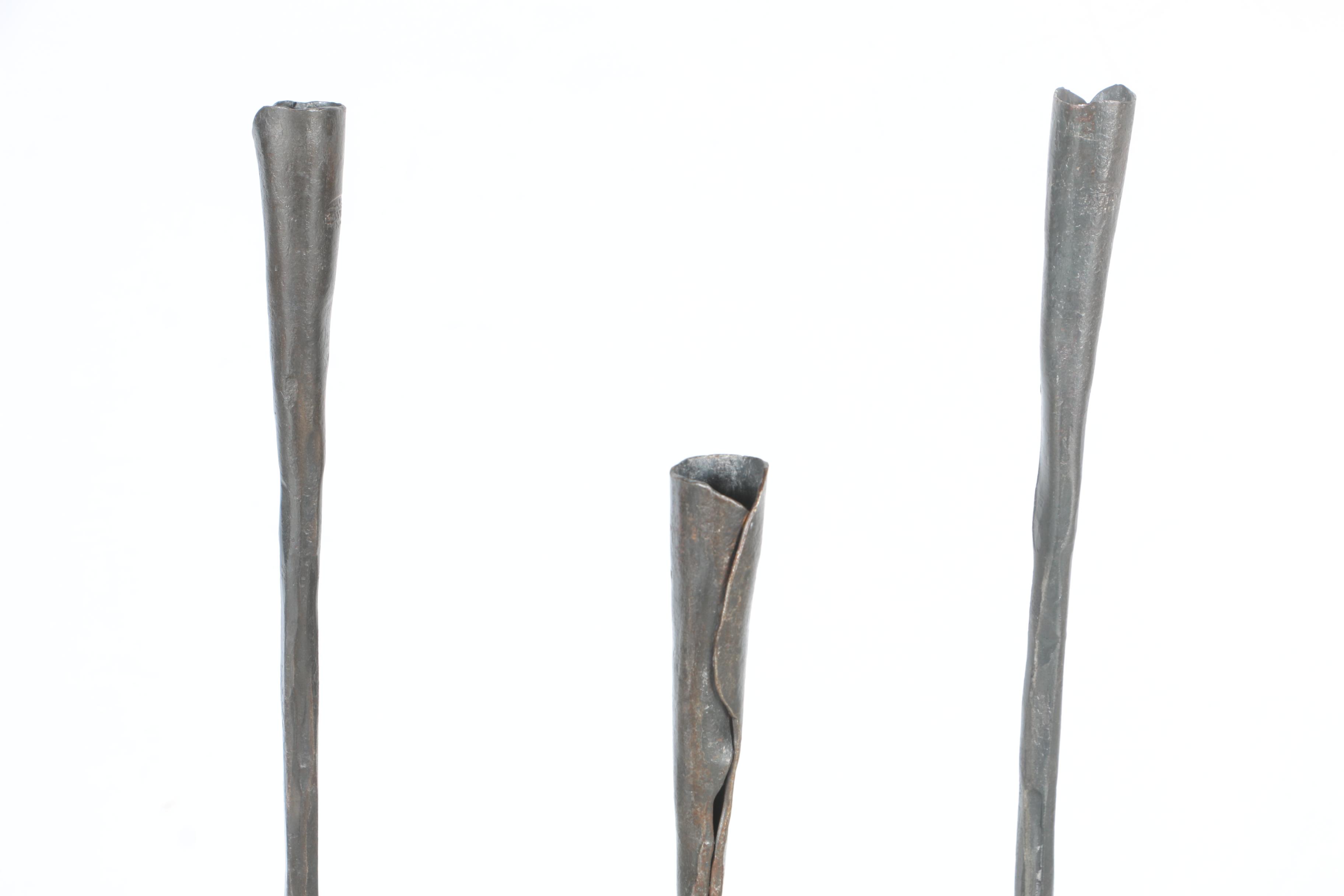 Tall Metal Candle Holders