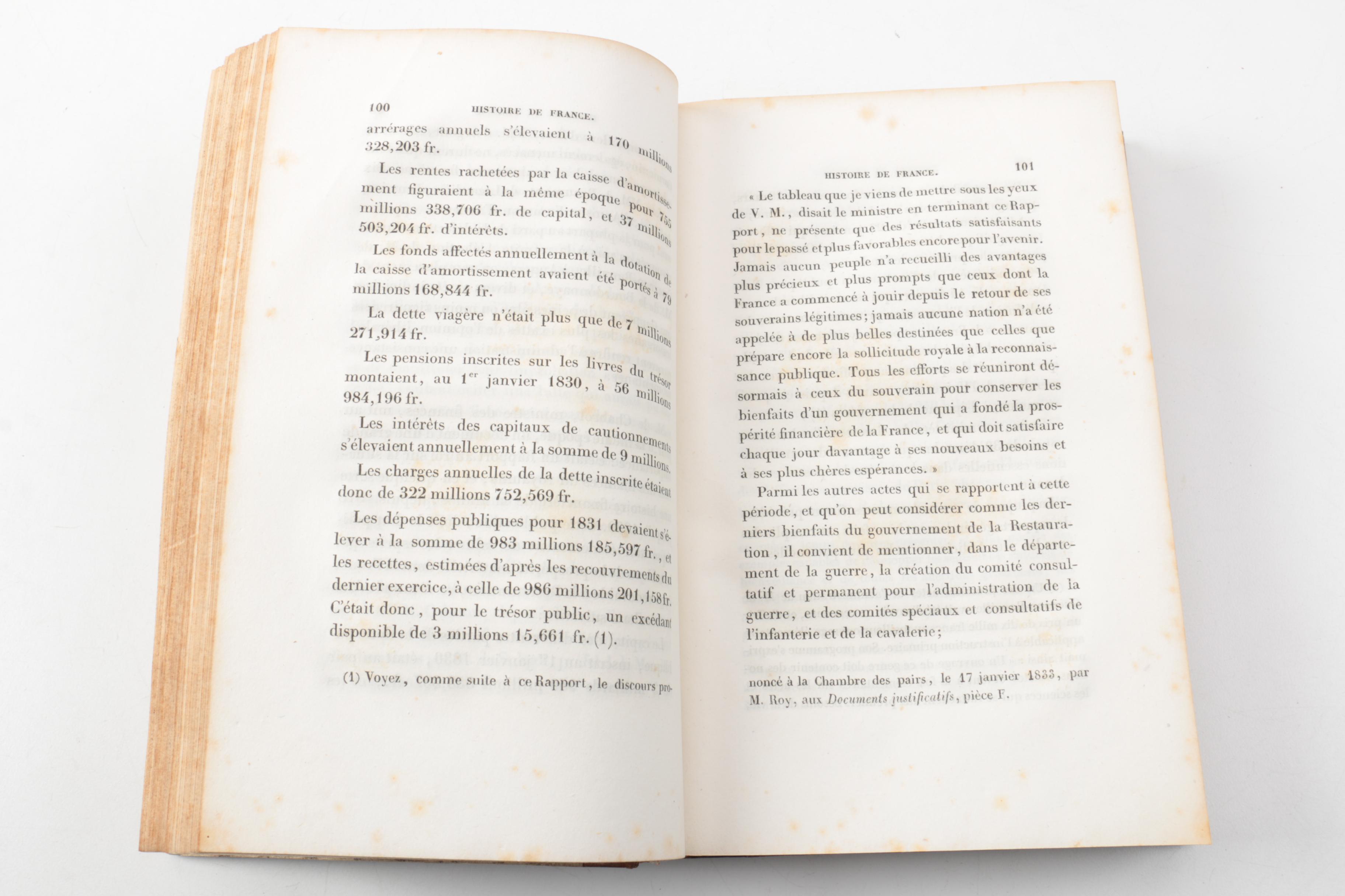 Antique French Historical Works