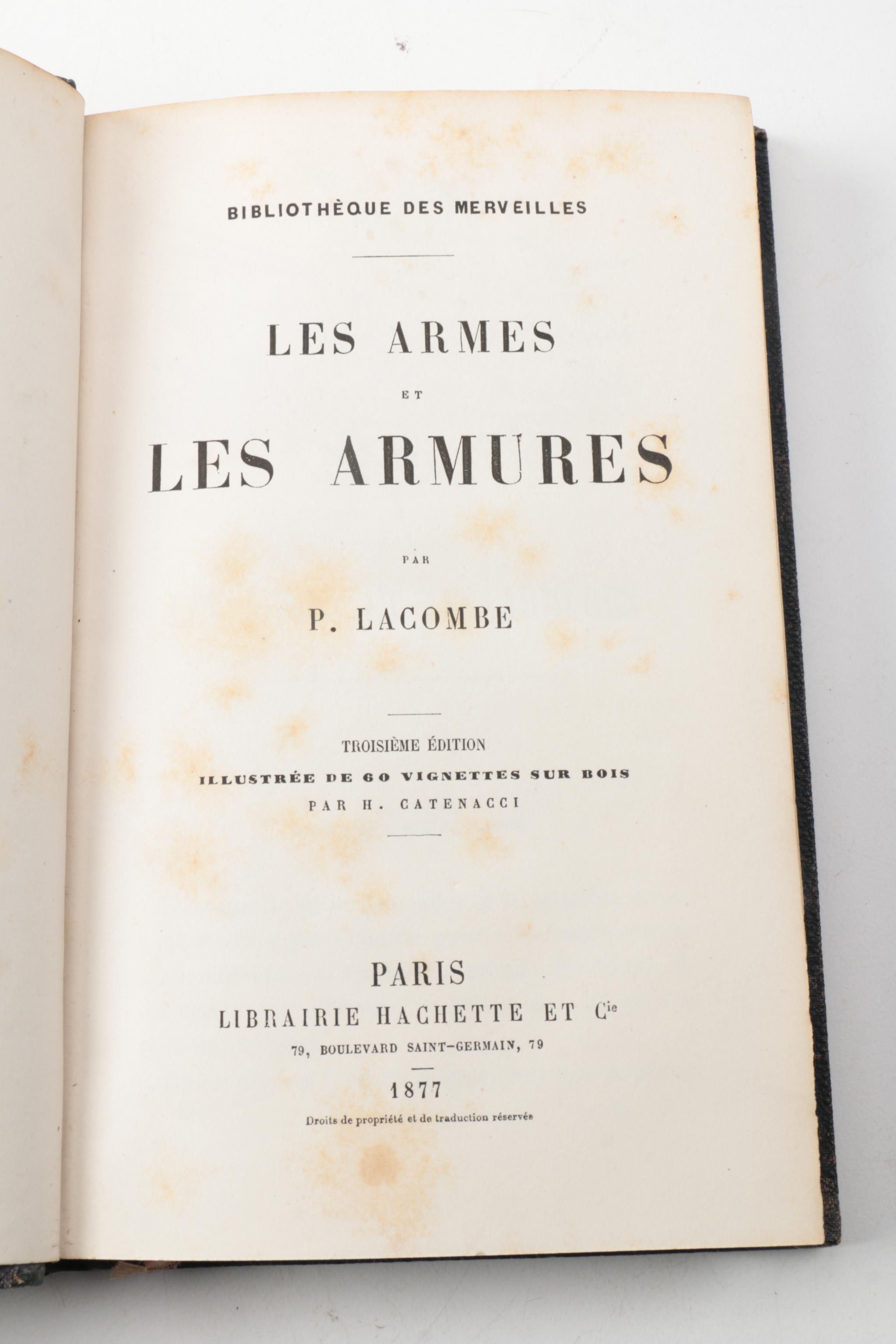 Antique French Historical Works