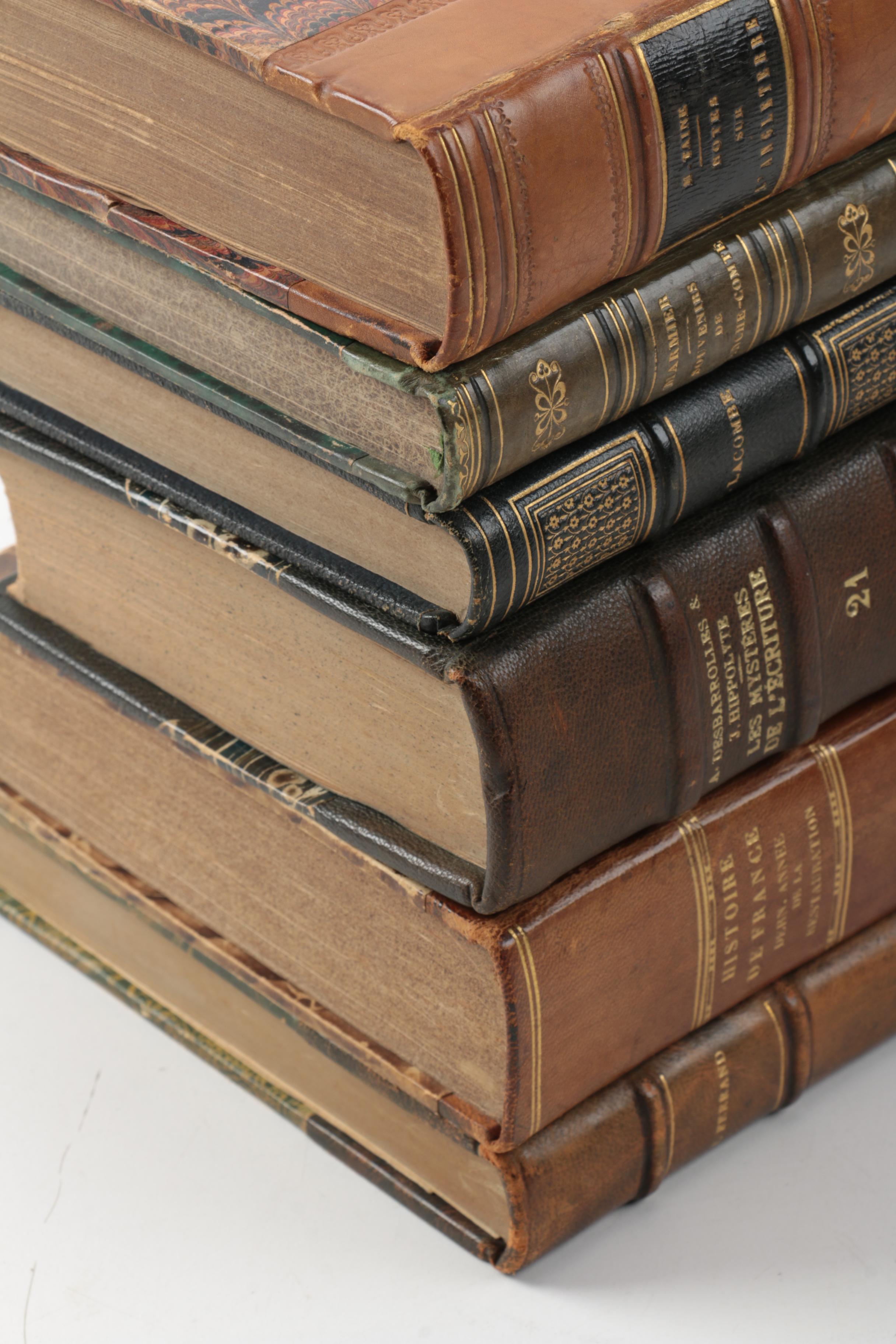 Antique French Historical Works