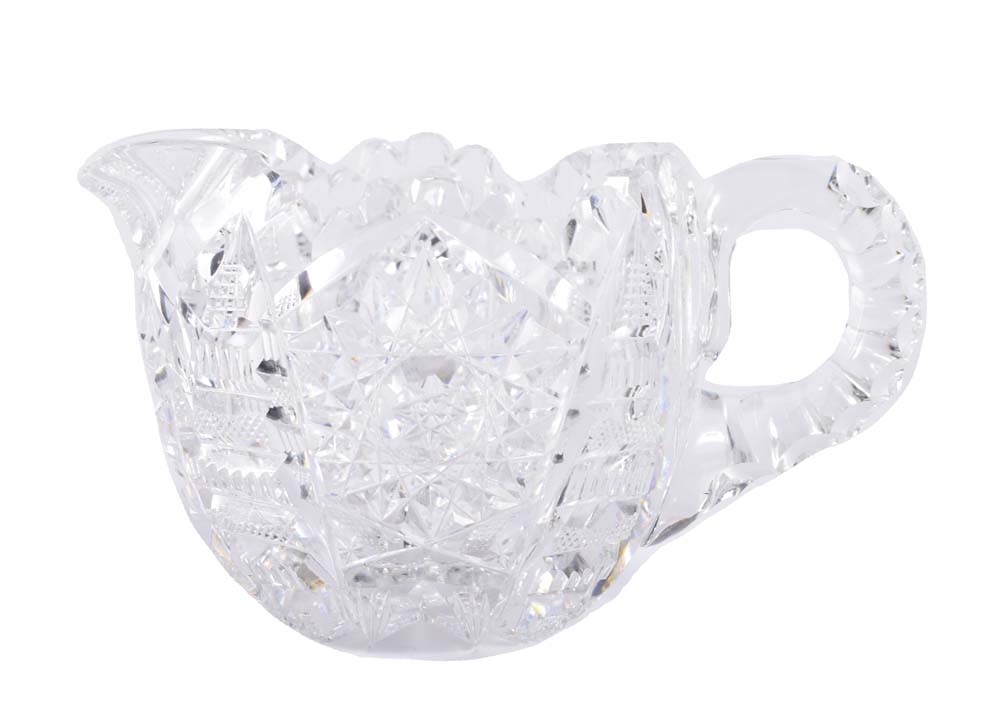 Cut Glass and Crystal Decor Grouping