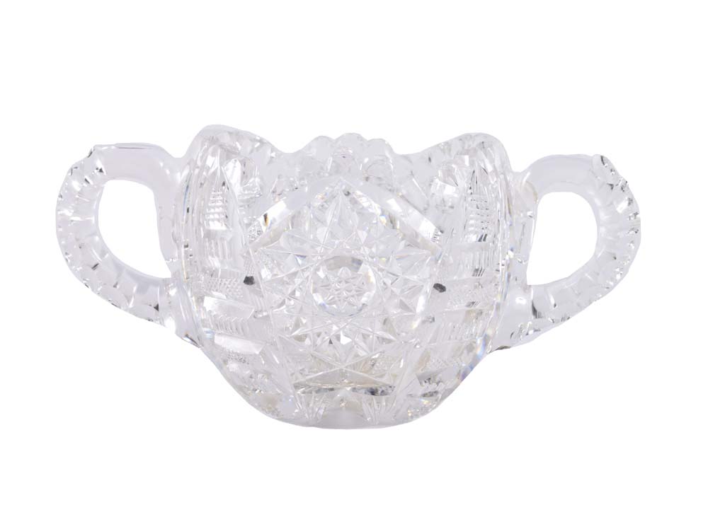 Cut Glass and Crystal Decor Grouping