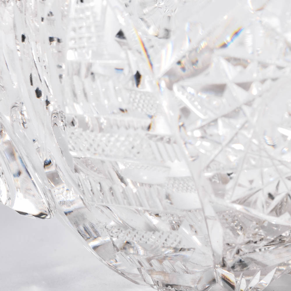 Cut Glass and Crystal Decor Grouping