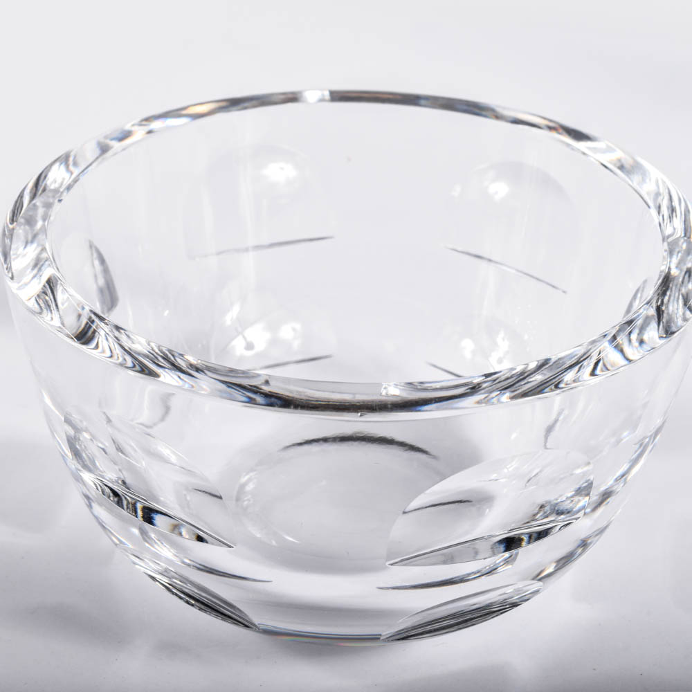 Cut Glass and Crystal Decor Grouping