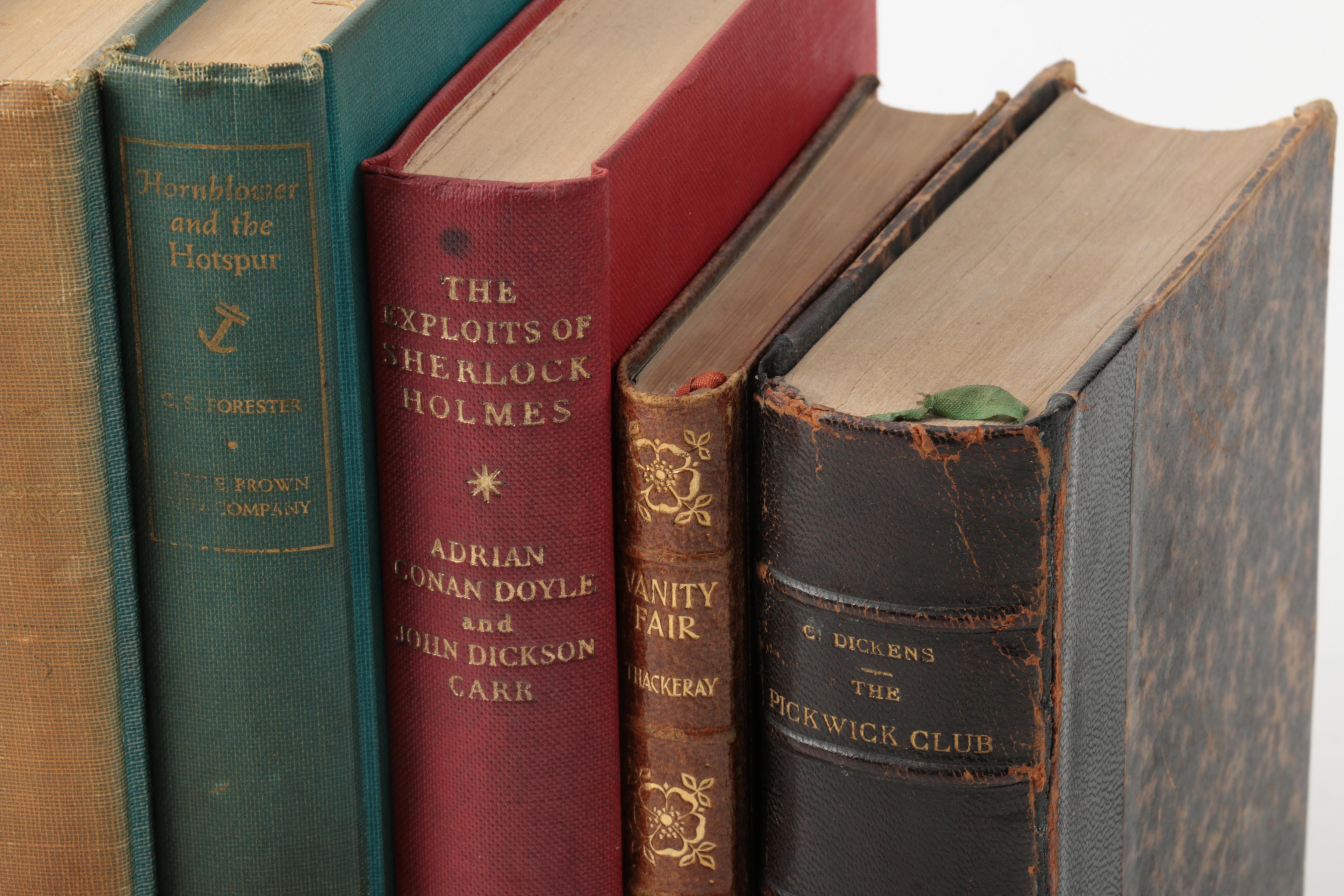 Assorted Antique and Vintage Hardcover Books