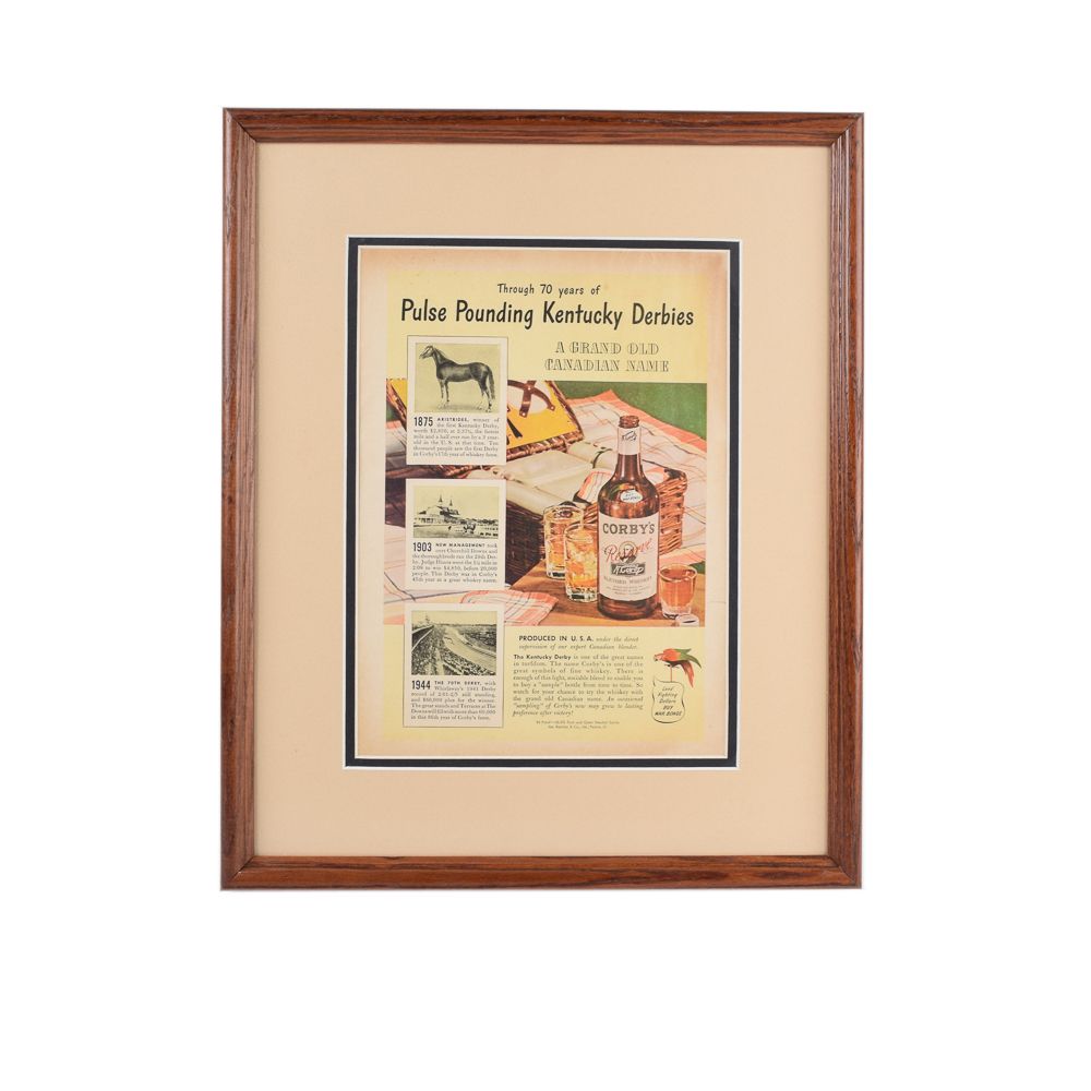 1944 Corby's Whiskey Magazine Advertisement
