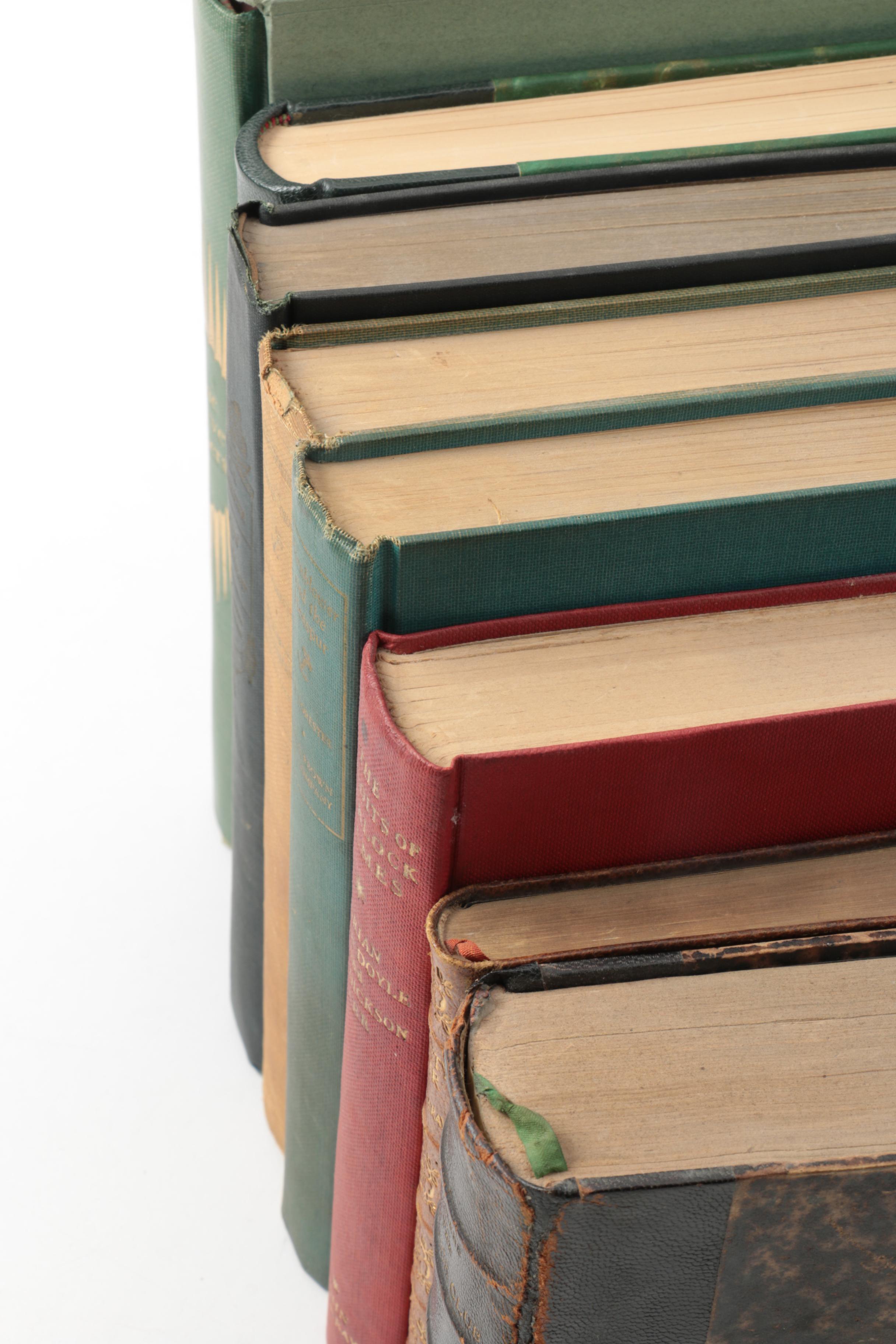 Assorted Antique and Vintage Hardcover Books