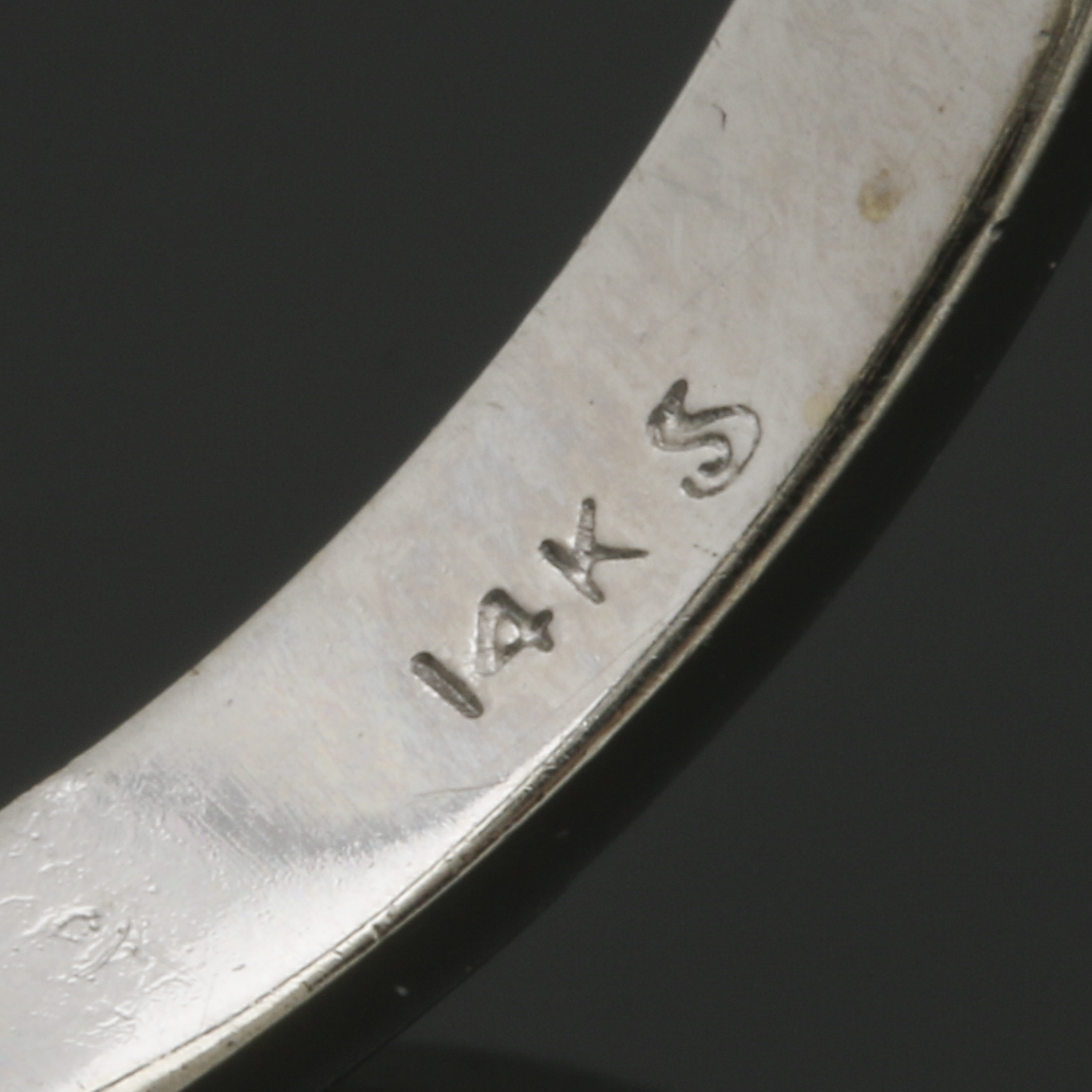 14K White Gold 6.29 CT Aquamarine and Diamond Ring