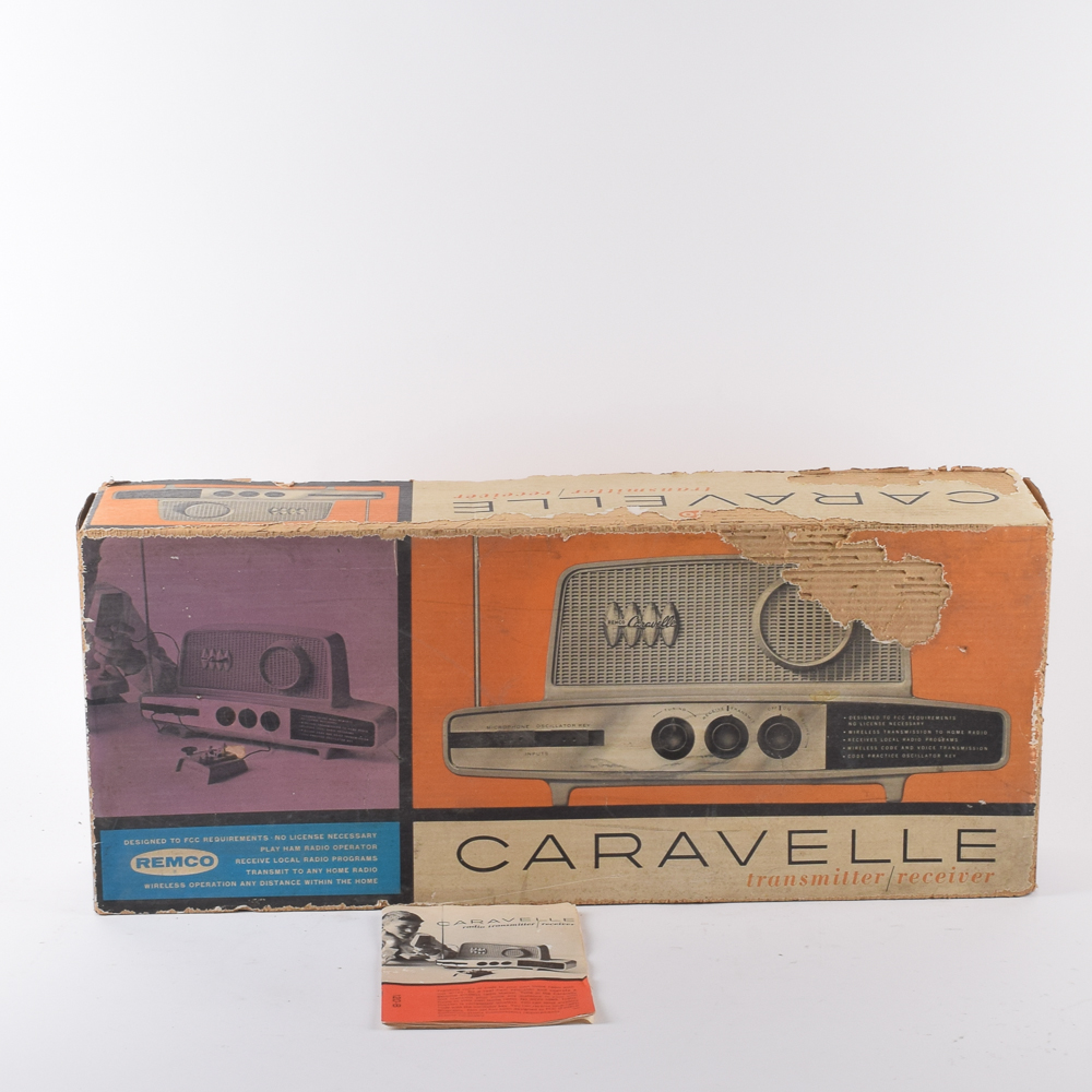 Vintage Remco "Caravelle" Radio Transmitter/Receiver