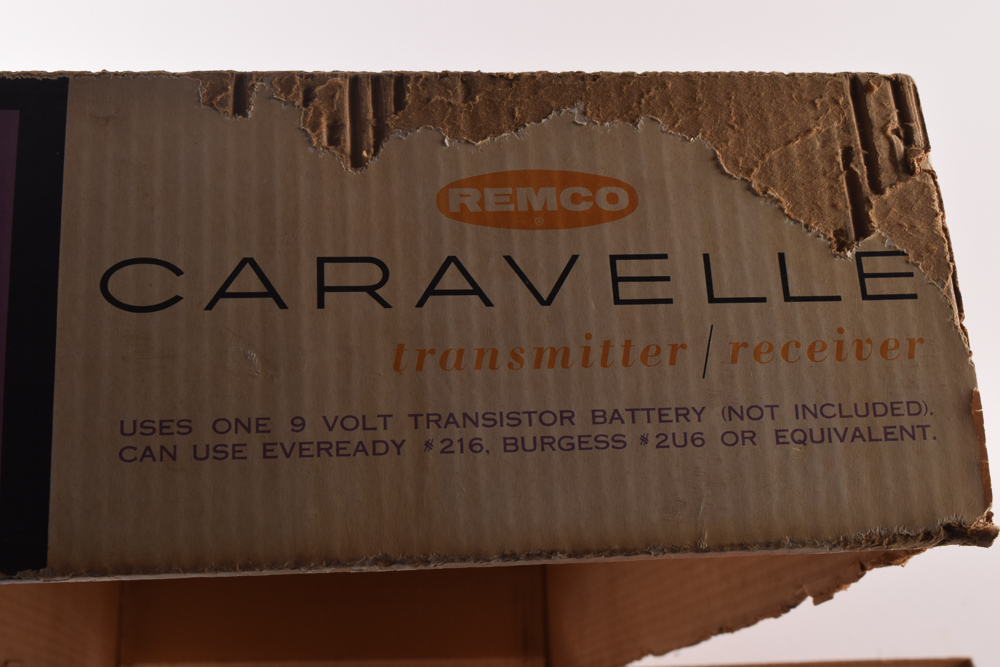 Vintage Remco "Caravelle" Radio Transmitter/Receiver