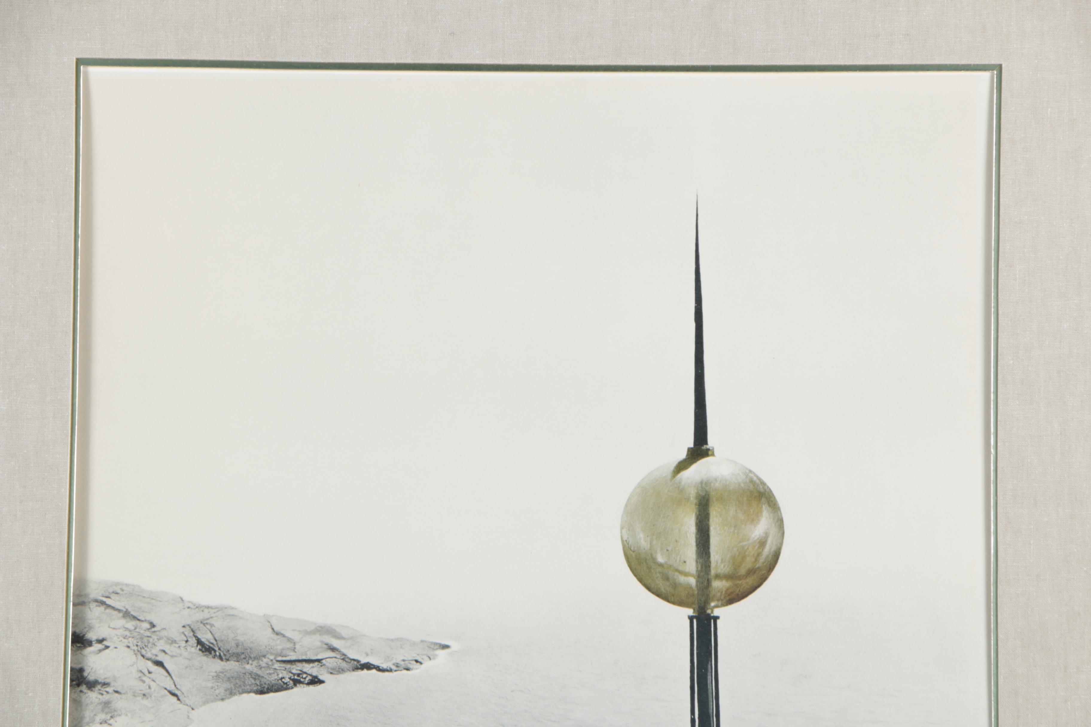 Reproduction Print on Paper After Andrew Wyeth's "Northern Point"