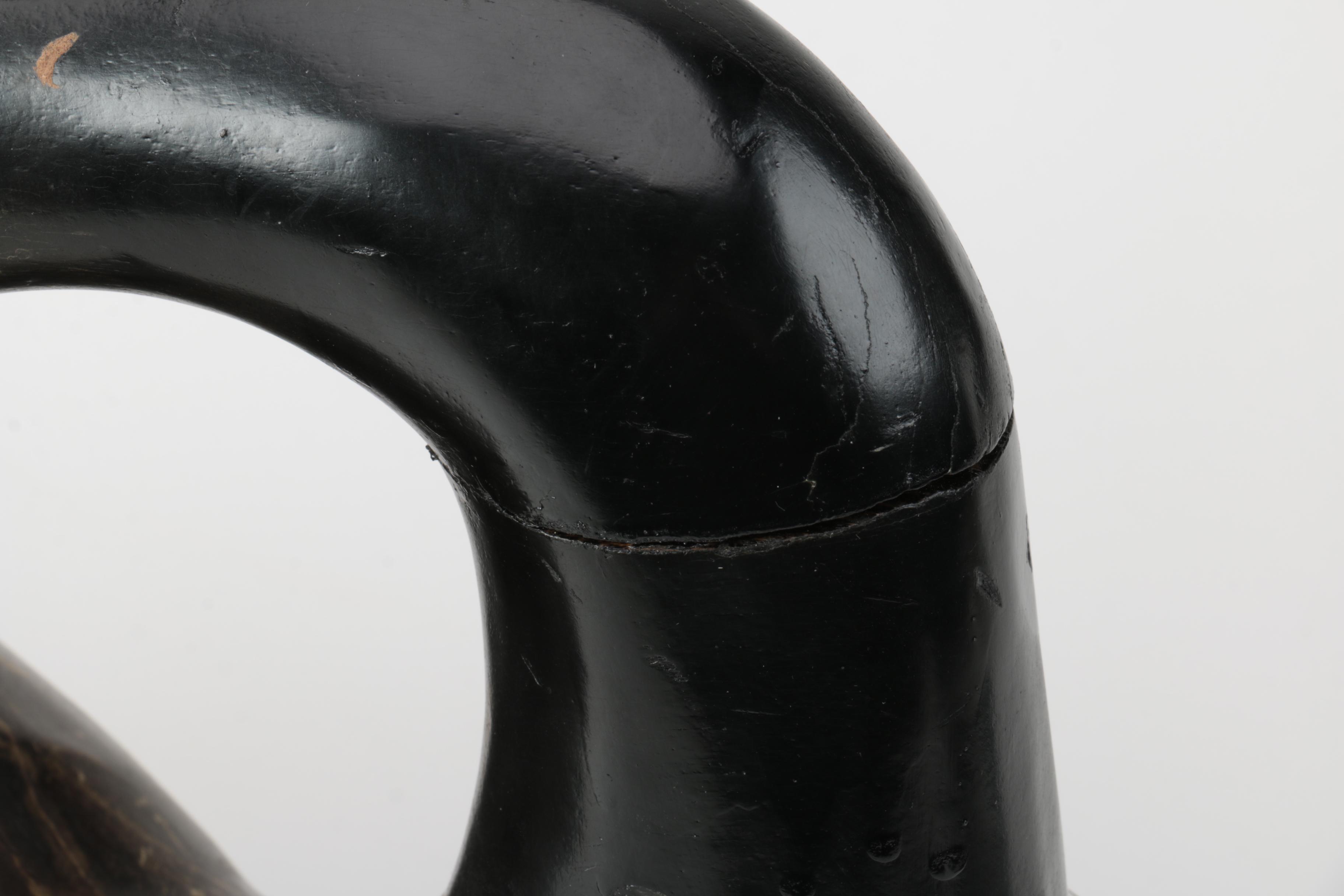 Wooden Canadian Goose Decoy Figurine