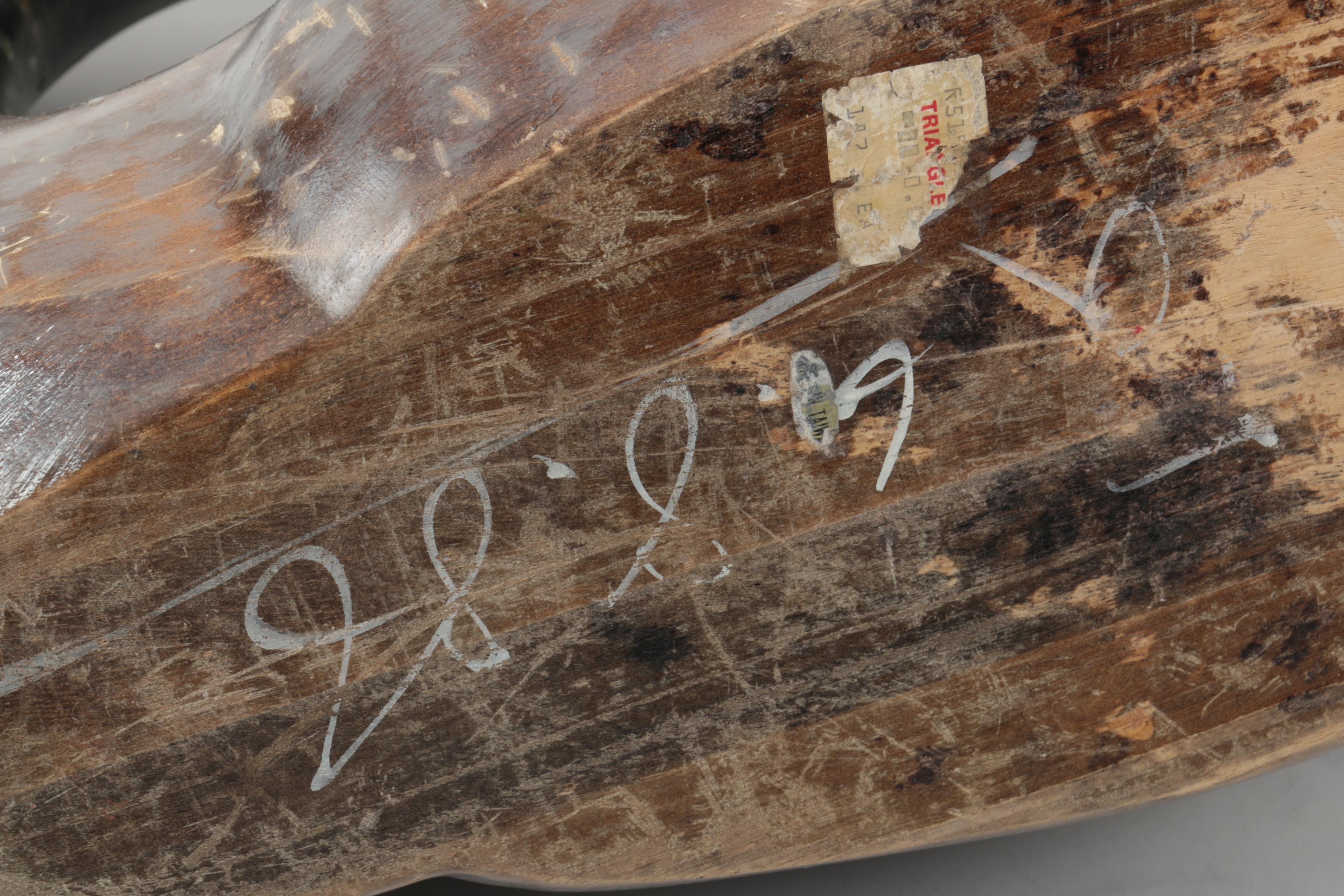 Wooden Canadian Goose Decoy Figurine