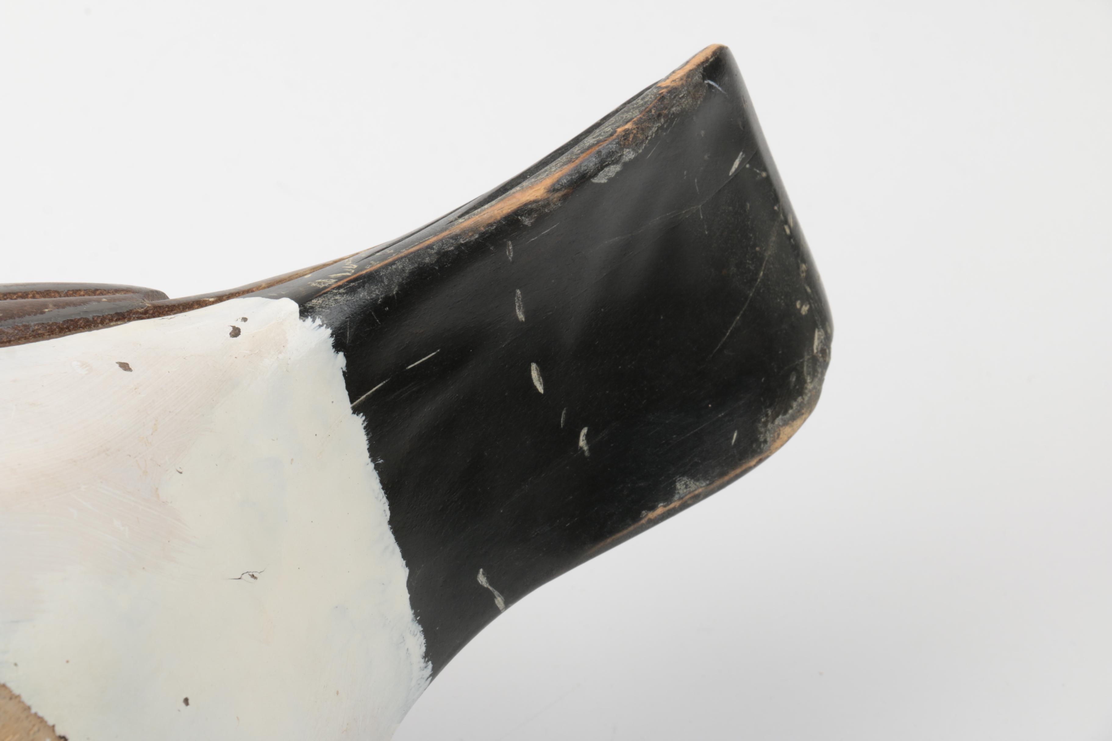 Wooden Canadian Goose Decoy Figurine