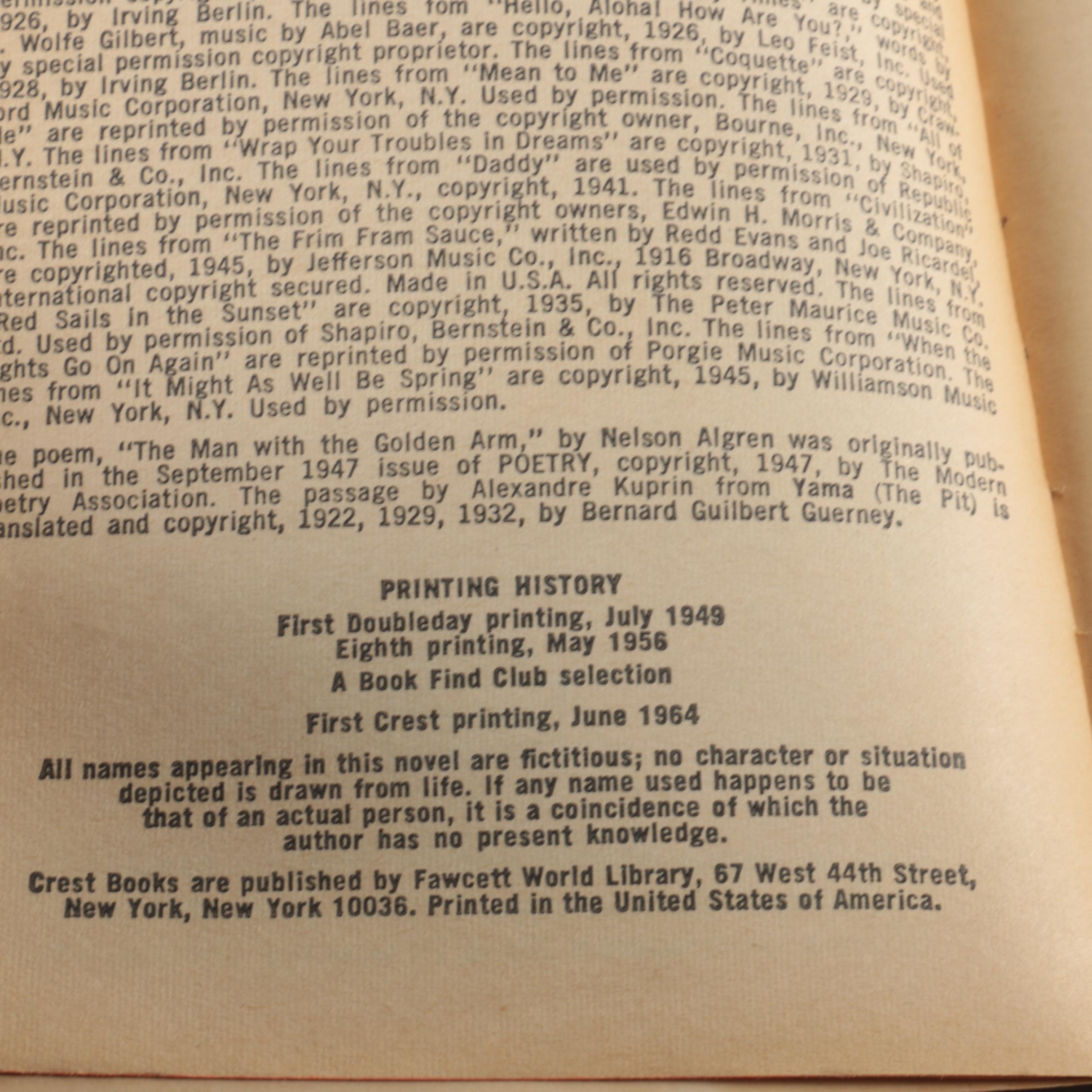 Books Featuring Early Edition "The Catcher in the Rye"