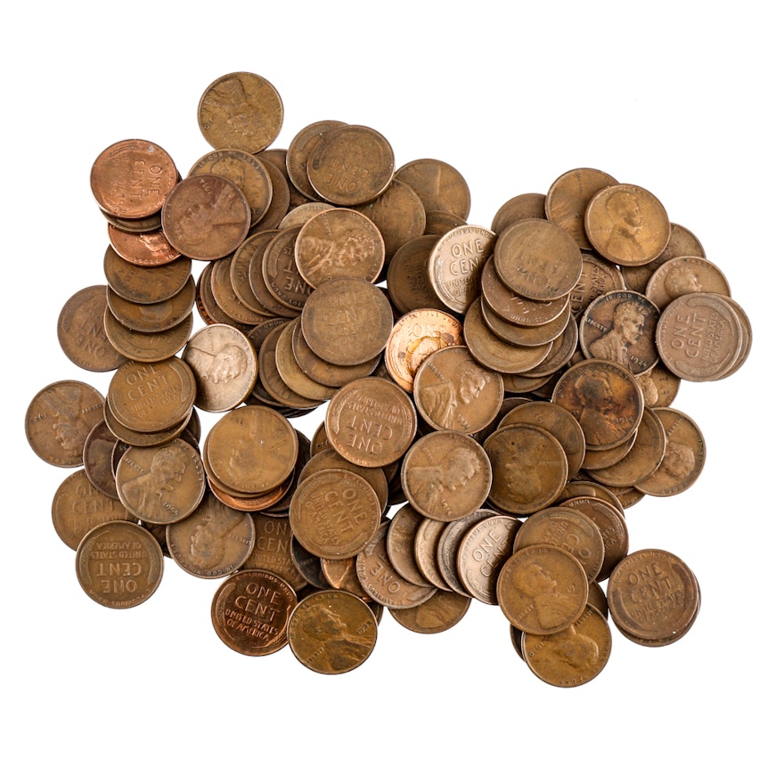 131 Lincoln Wheat Cents