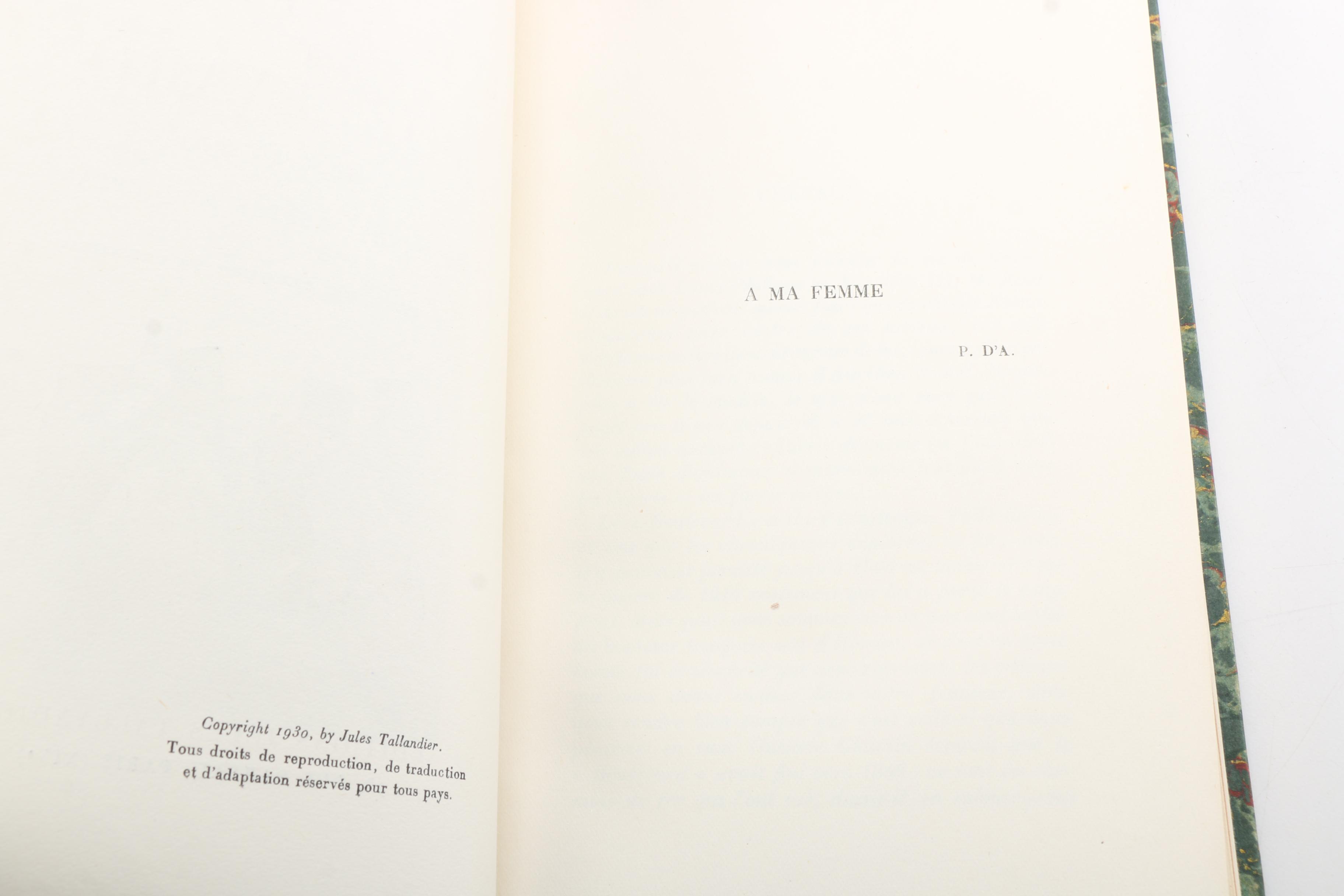 French-Language Books Including 1903 "Les Animaux Excentriques" by Henri Coupin