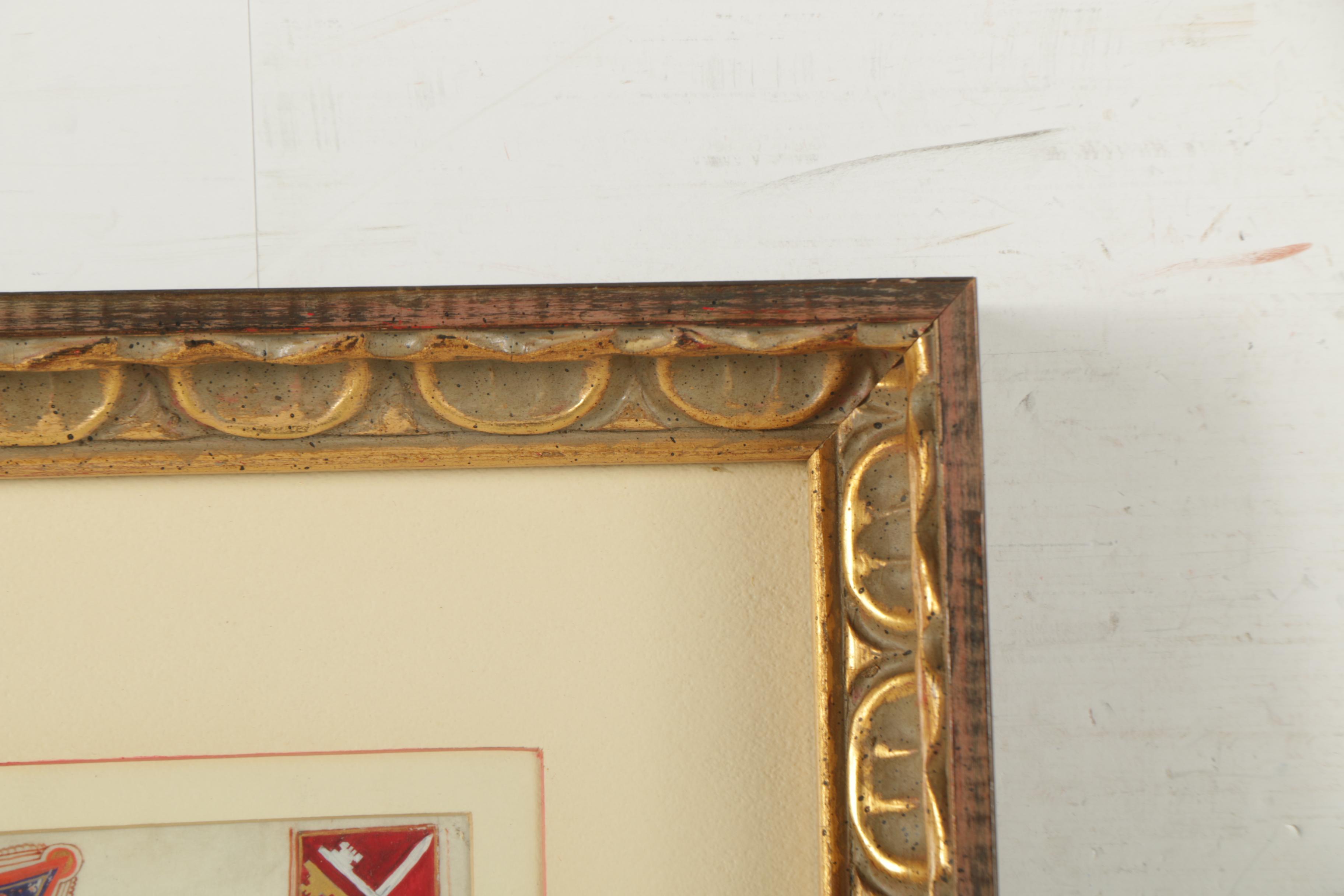 Antique Illuminated Manuscript on Parchment