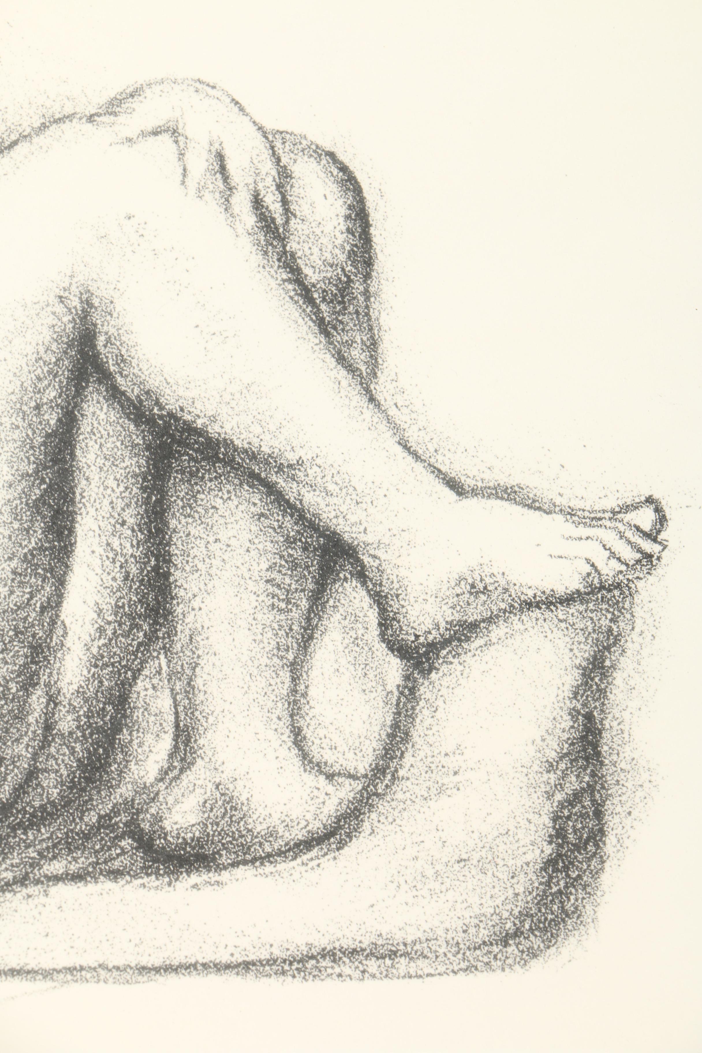 Lithographs of Women After Berthe Morisot and Aristide Maillol