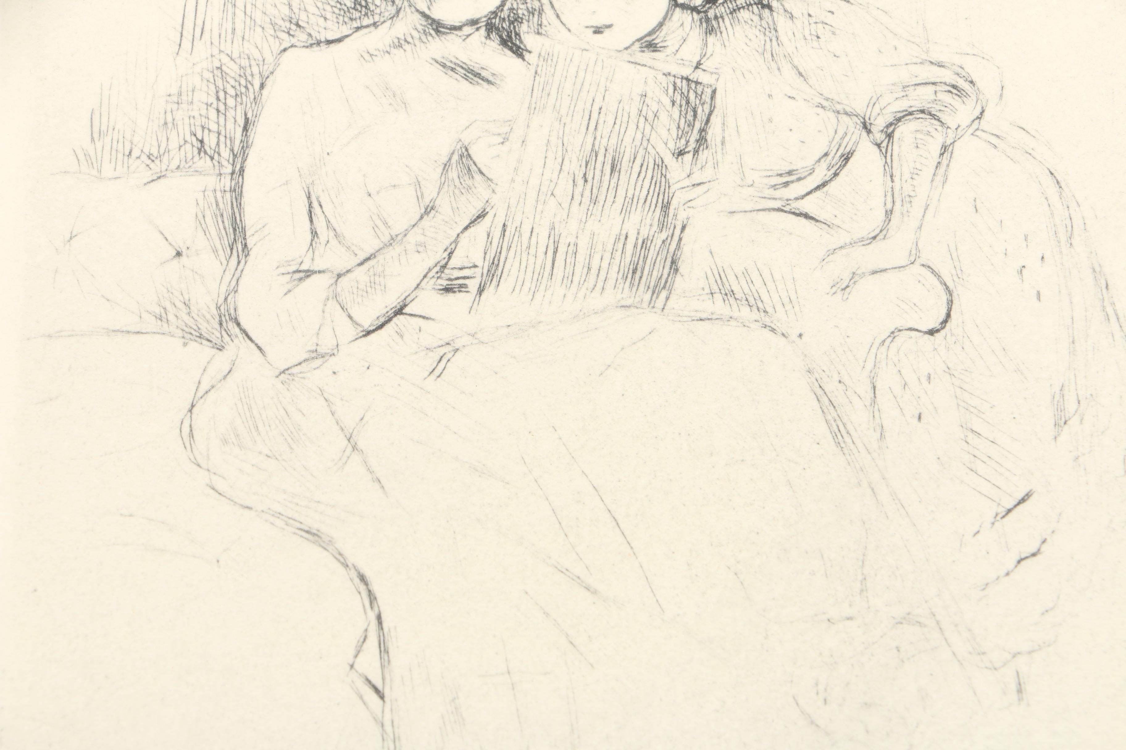 Lithographs of Women After Berthe Morisot and Aristide Maillol