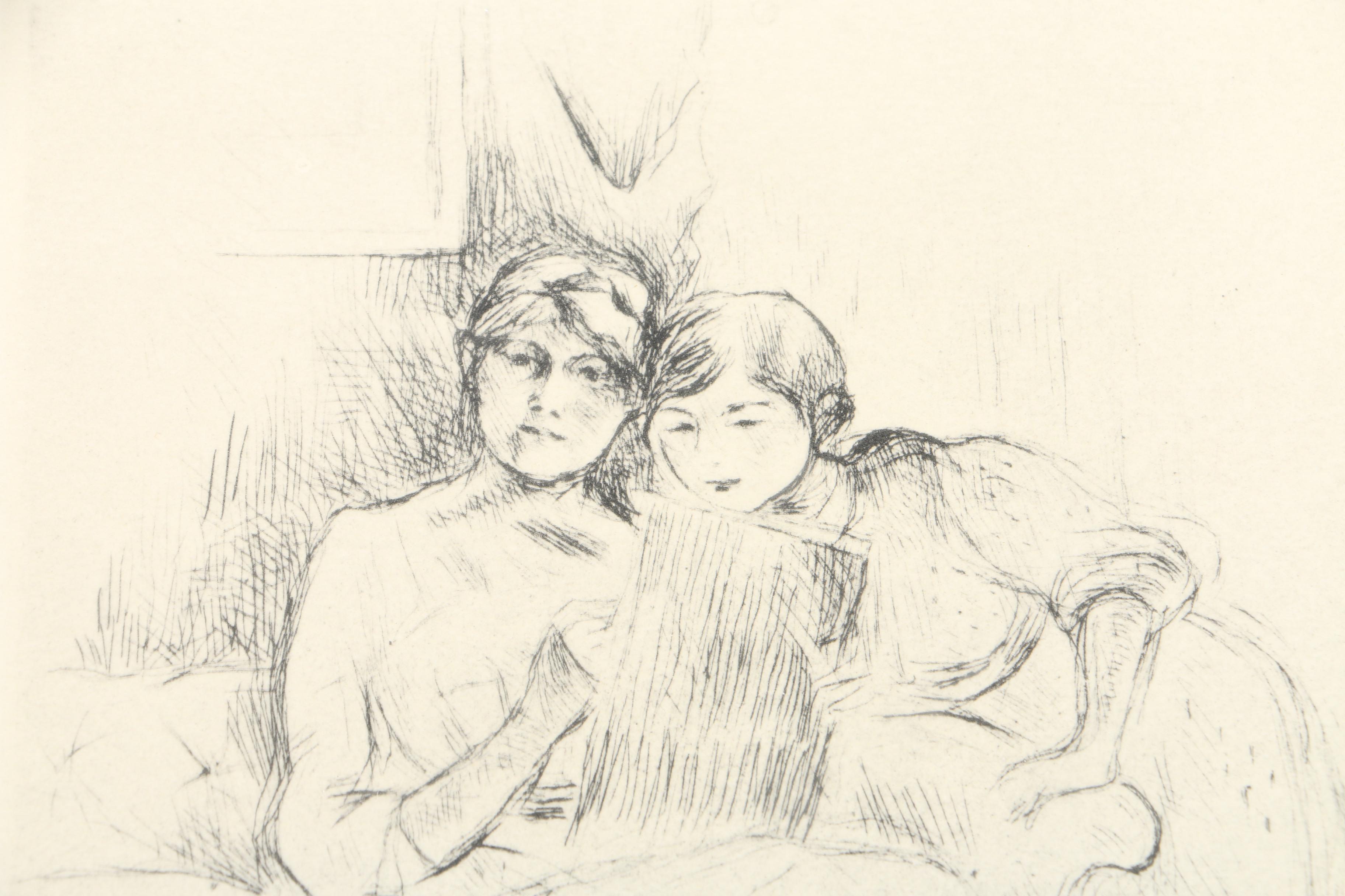 Lithographs of Women After Berthe Morisot and Aristide Maillol