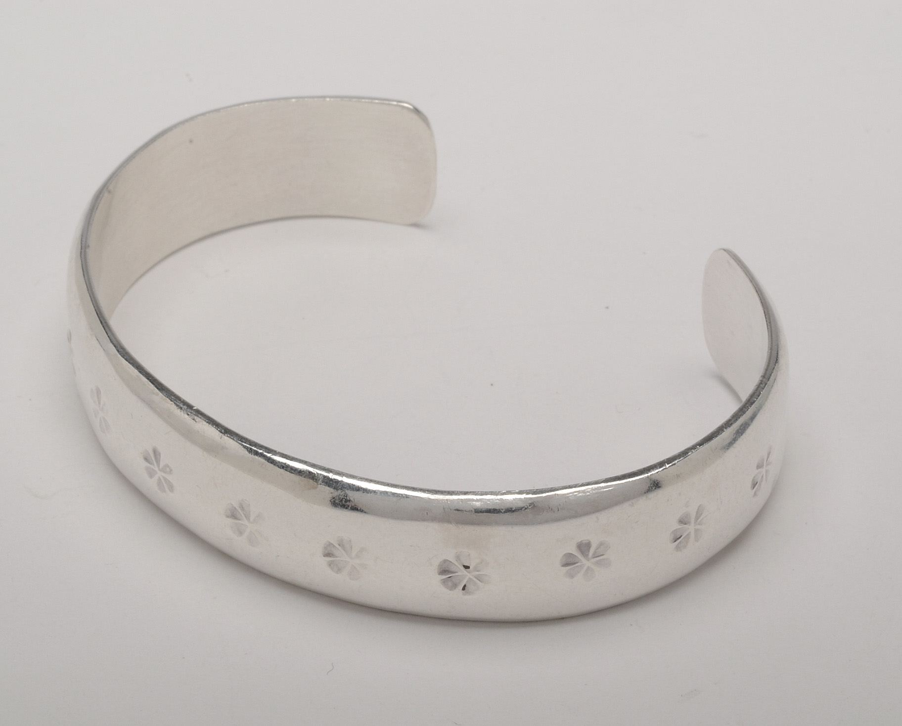 Signed Navajo Diné Sterling Silver Cuffs Including Fred Maloney