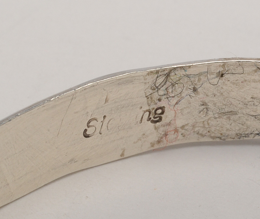 Signed Navajo Diné Sterling Silver Cuffs Including Fred Maloney