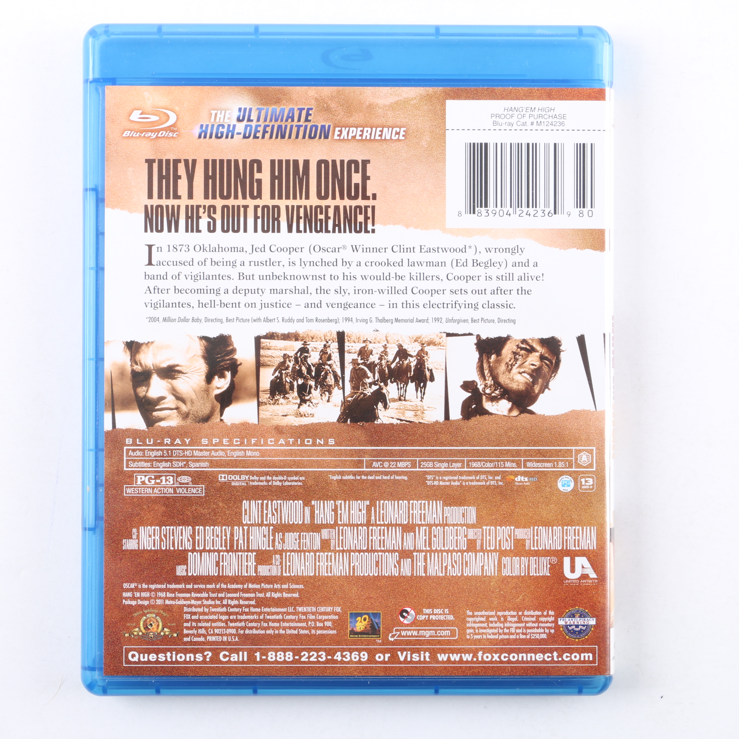 Clint Eastwood Western Films Blu-ray Collection