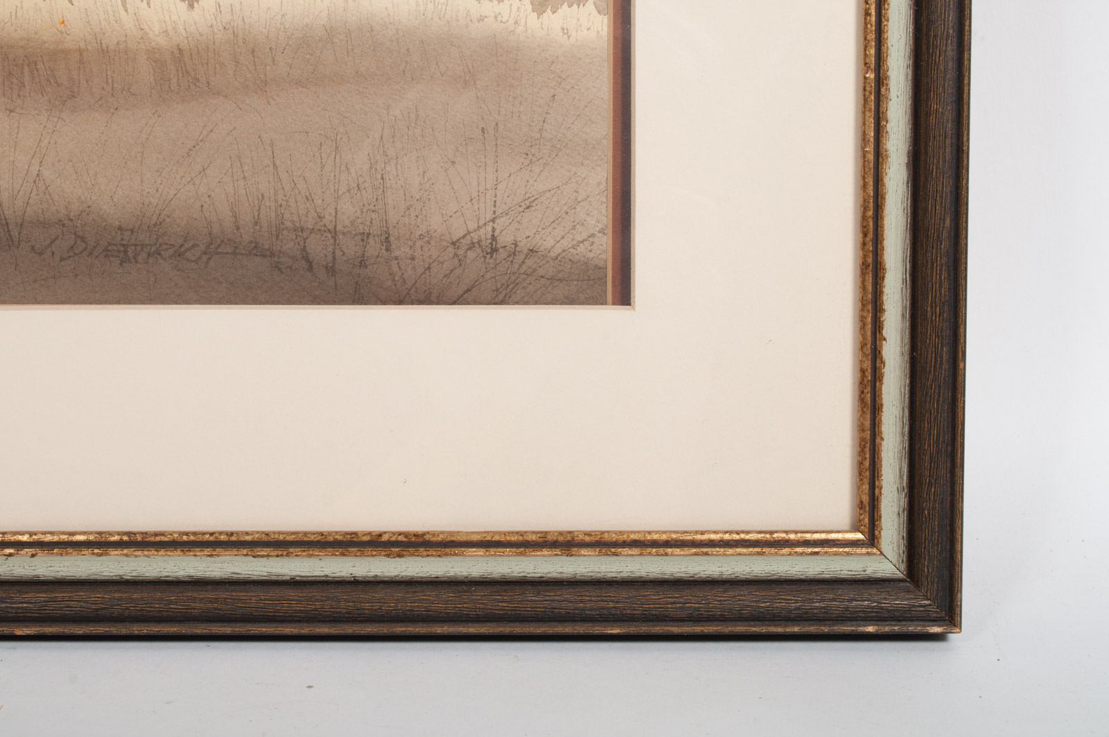 Jack Dietrich Watercolor Painting on Paper "Yucca Land"