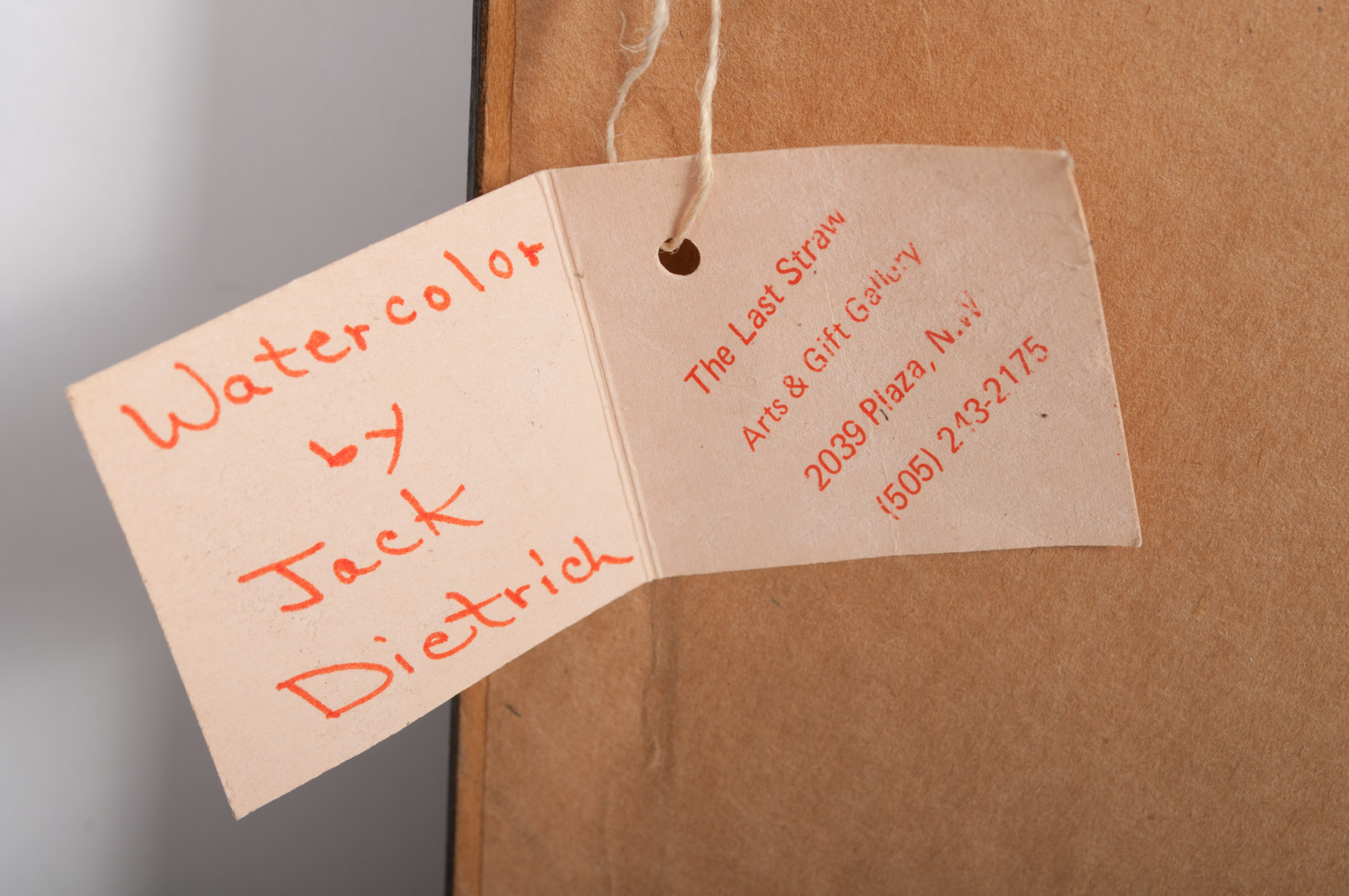 Jack Dietrich Watercolor Painting on Paper "Yucca Land"