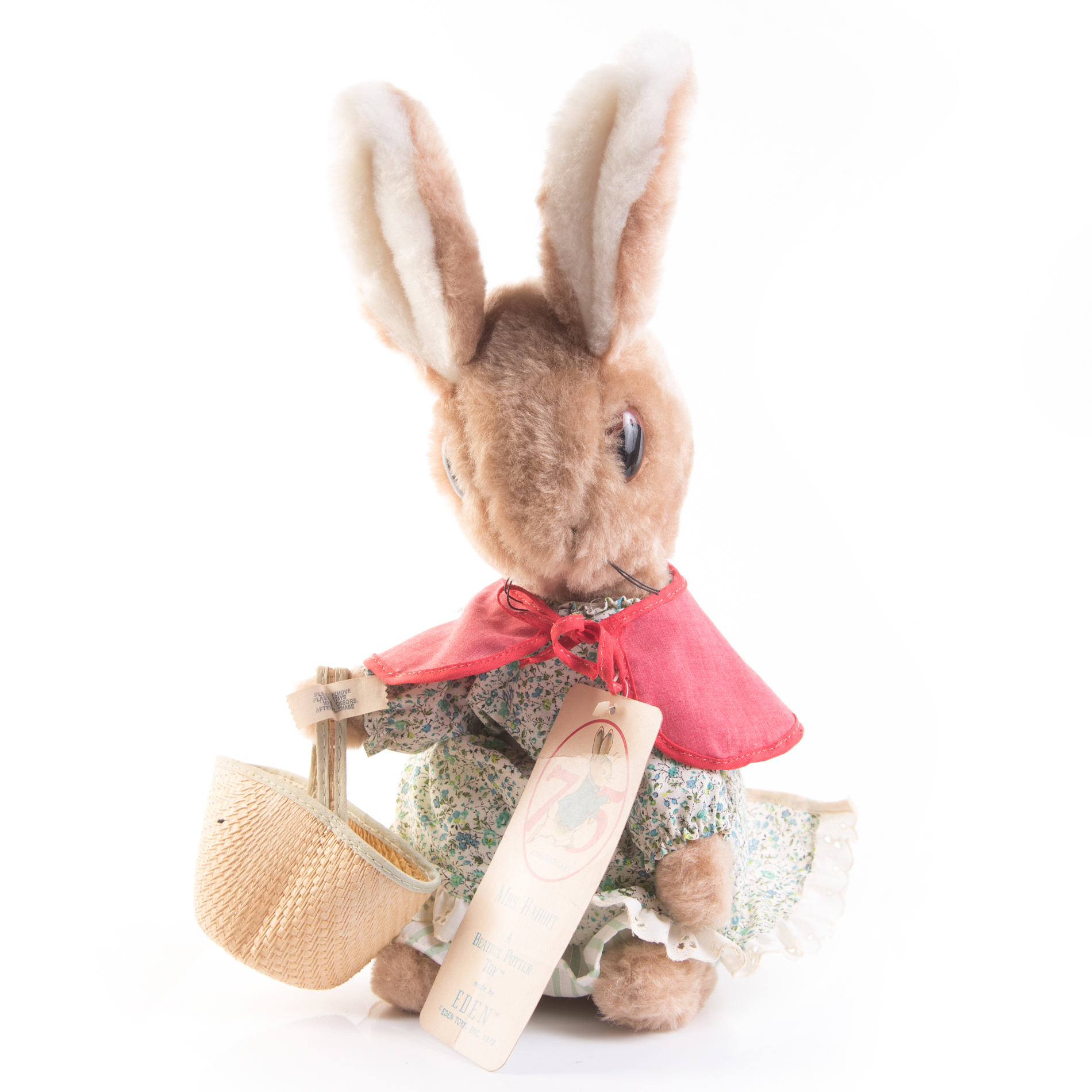 "Mrs. Rabbit" by Beatrix Potter Stuffed Toy