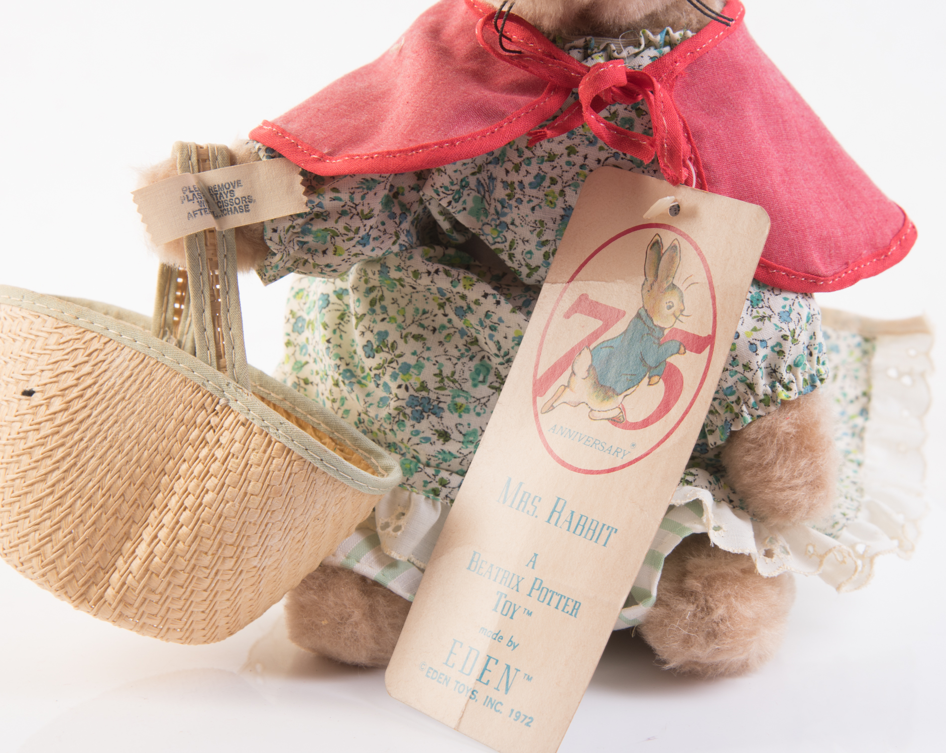 "Mrs. Rabbit" by Beatrix Potter Stuffed Toy