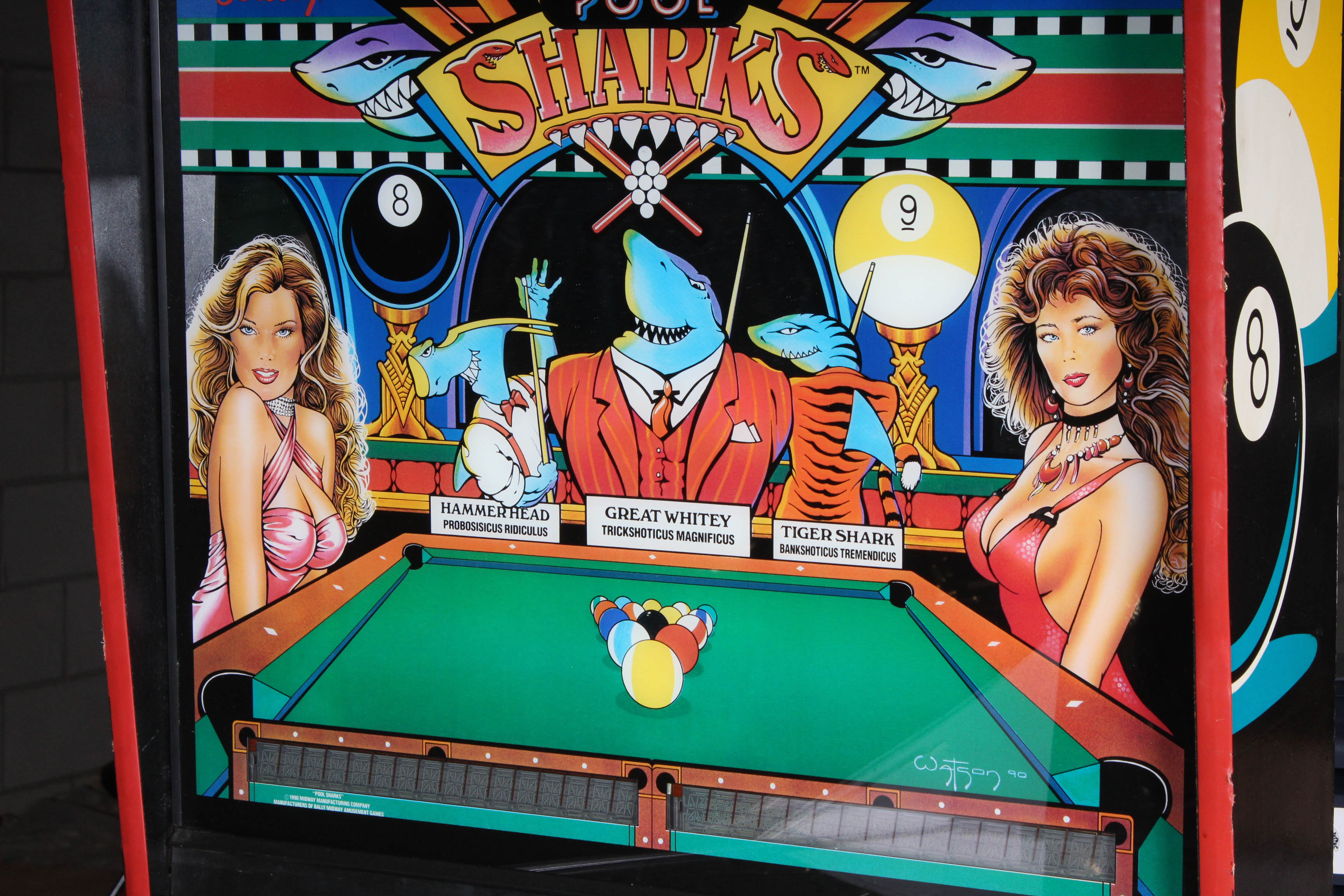 Bally "Pool Sharks" Pinball Machine