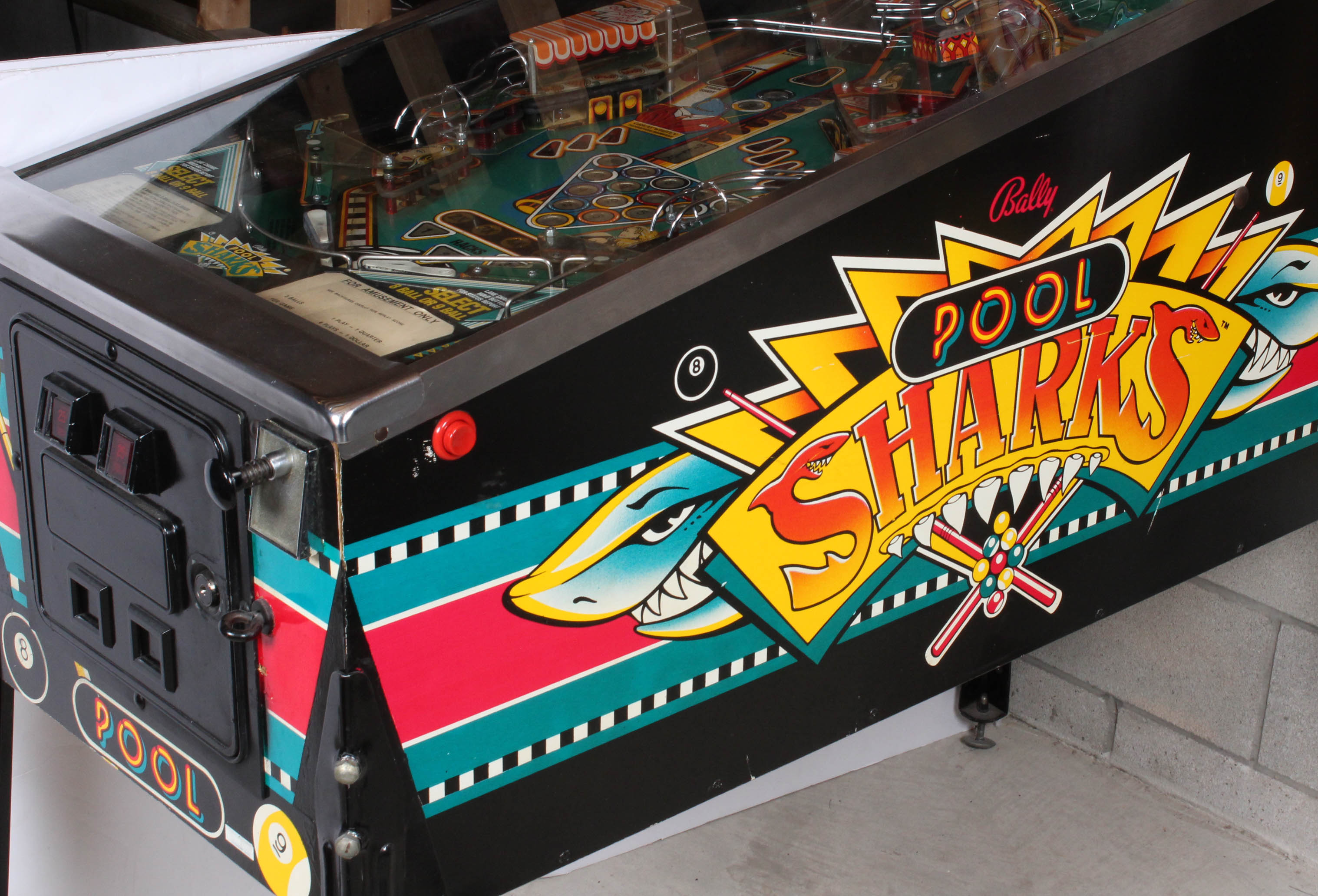 Bally "Pool Sharks" Pinball Machine