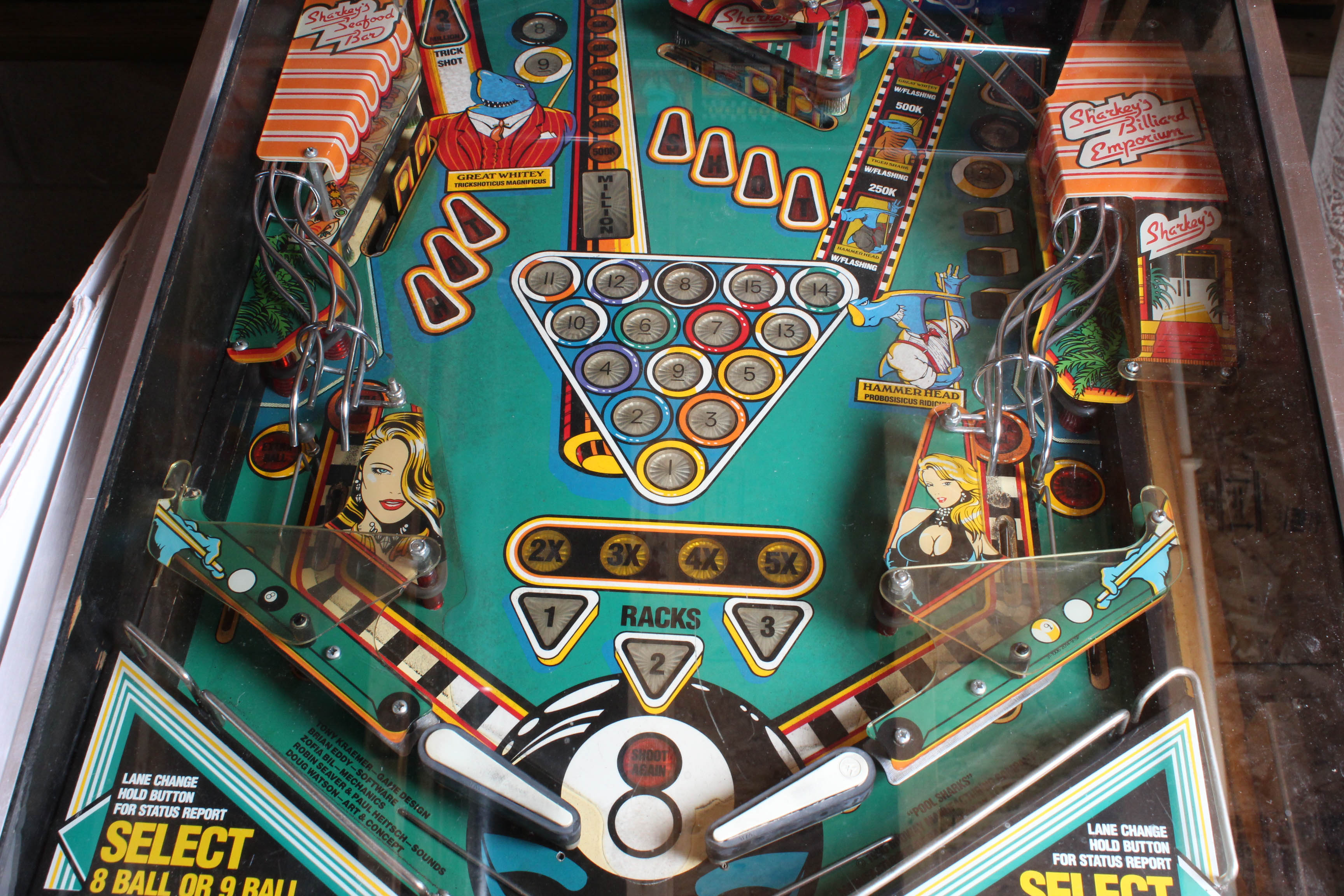 Bally "Pool Sharks" Pinball Machine