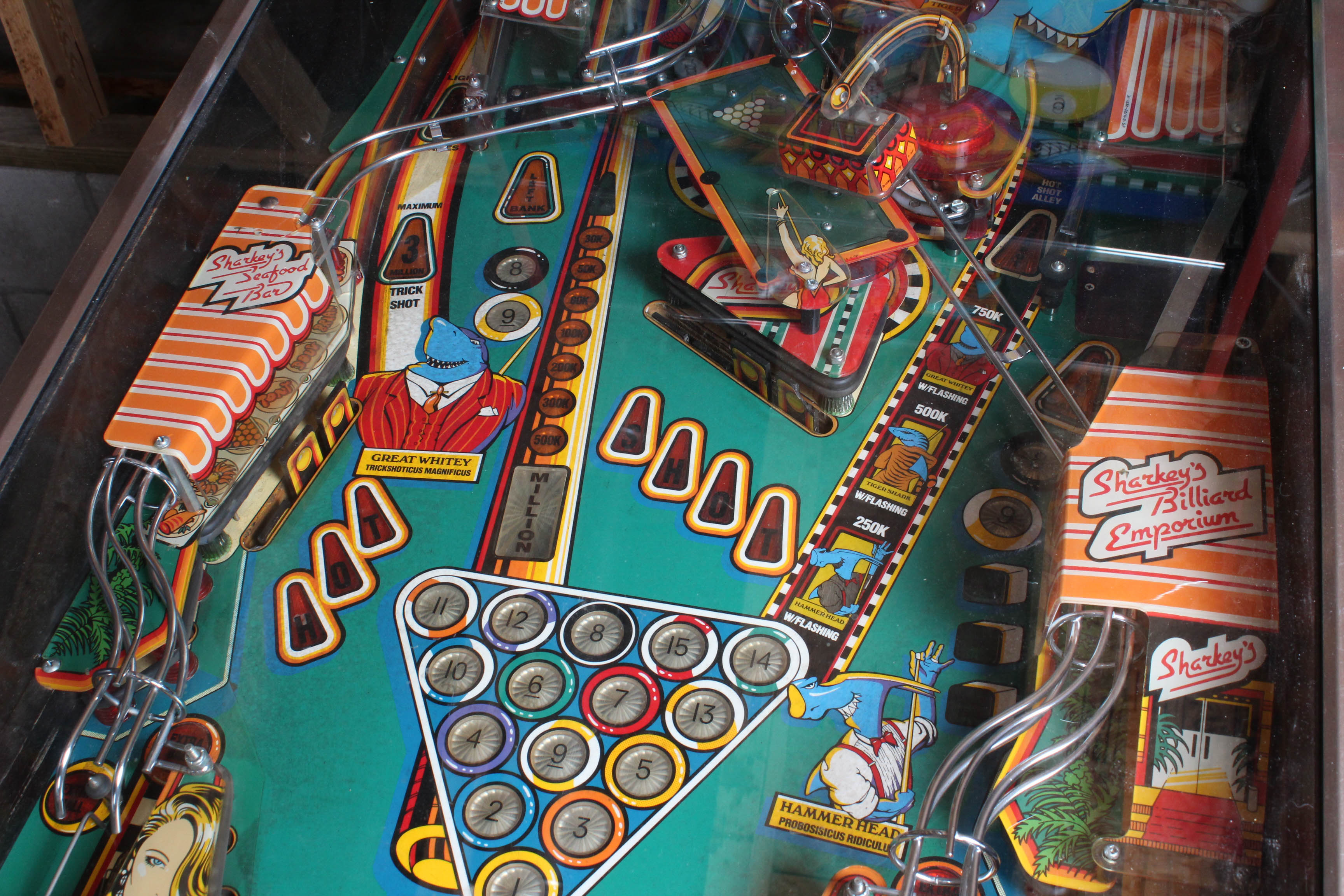 Bally "Pool Sharks" Pinball Machine