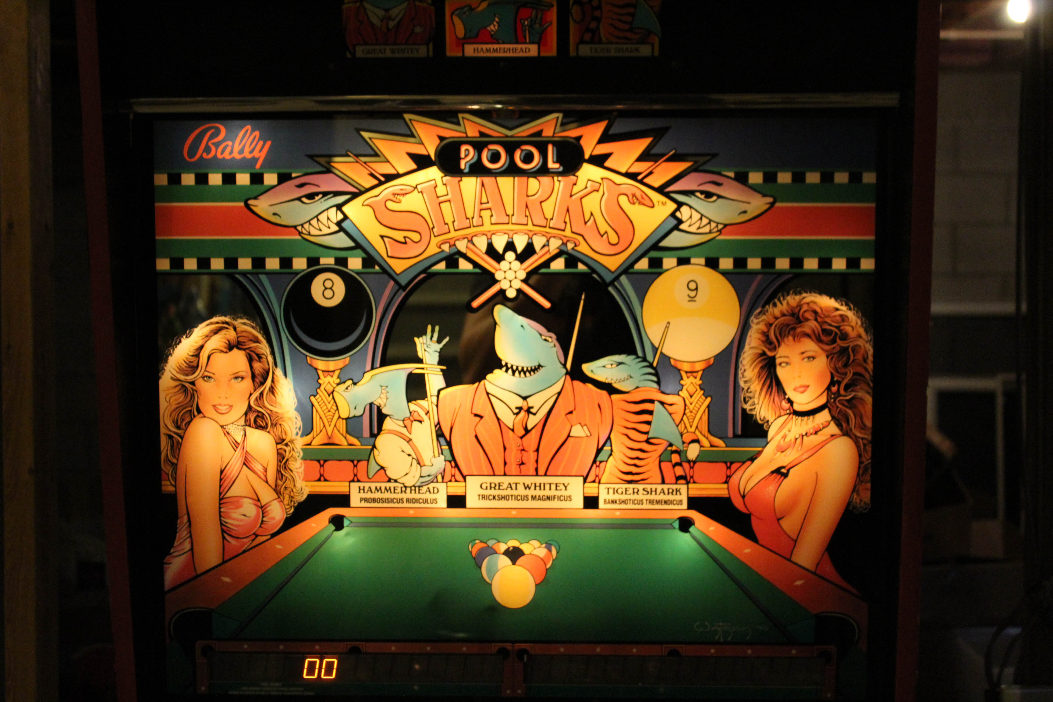 Bally "Pool Sharks" Pinball Machine