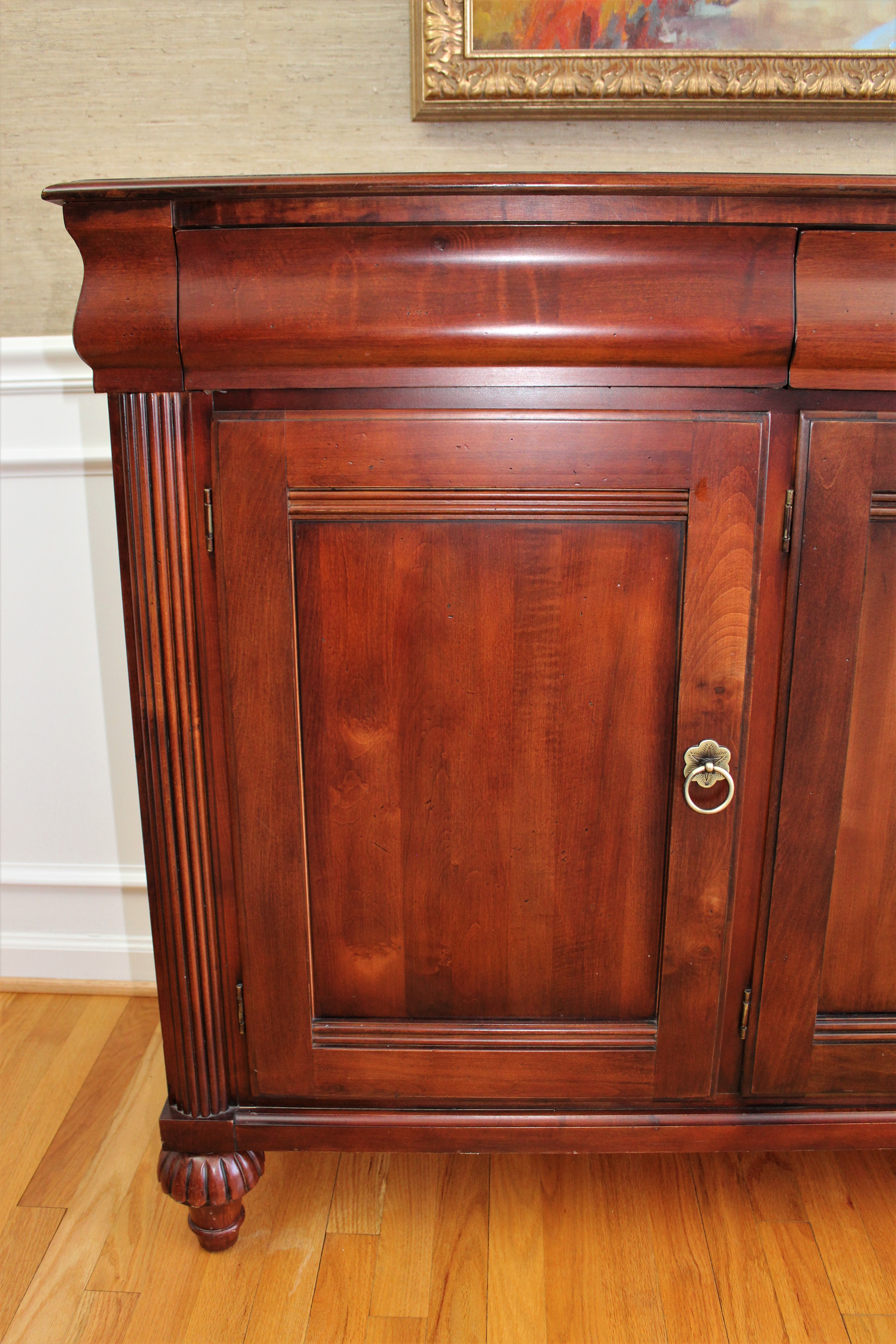 "British Classics" Carved Server Buffet by Ethan Allen