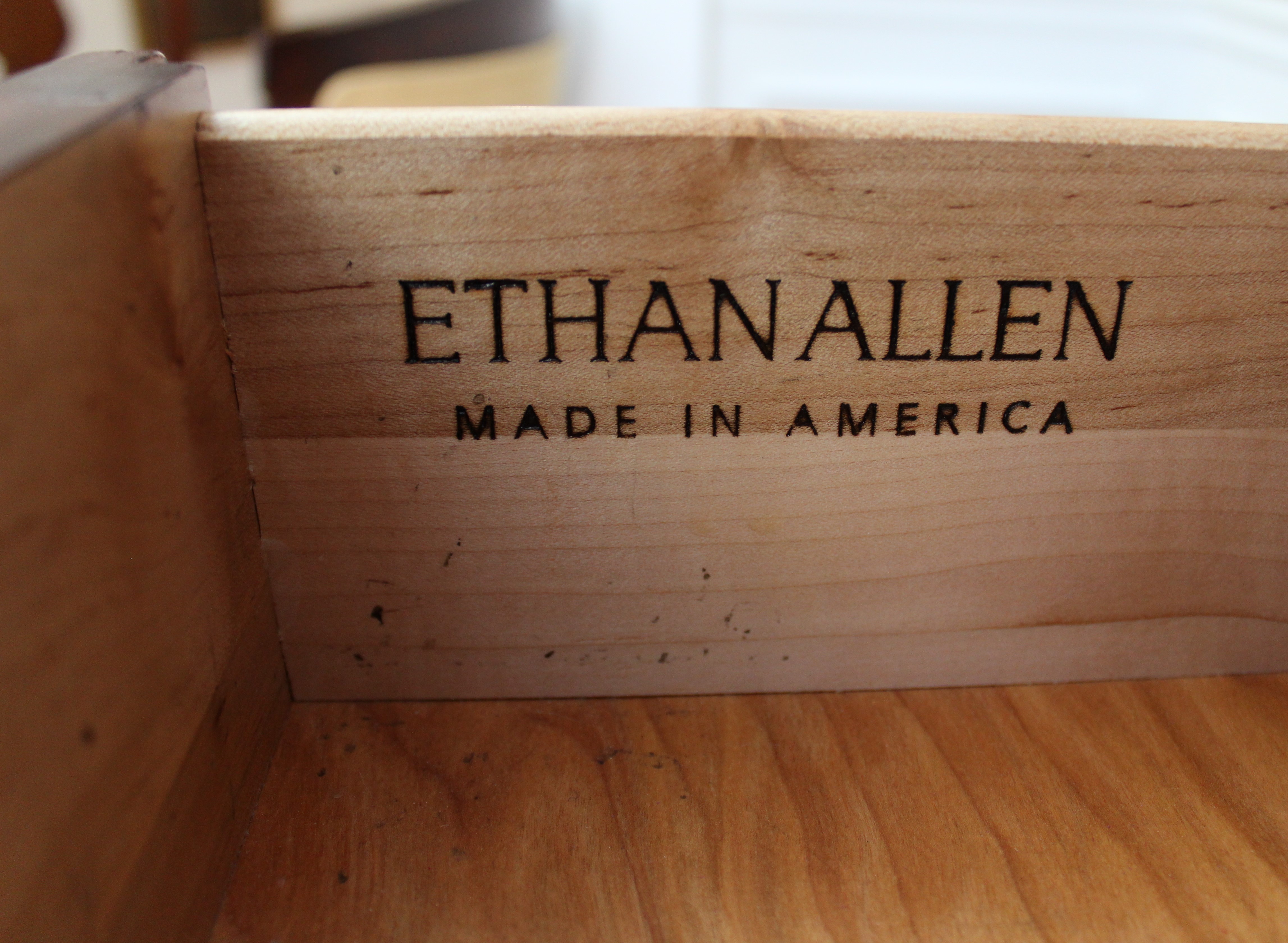 "British Classics" Carved Server Buffet by Ethan Allen