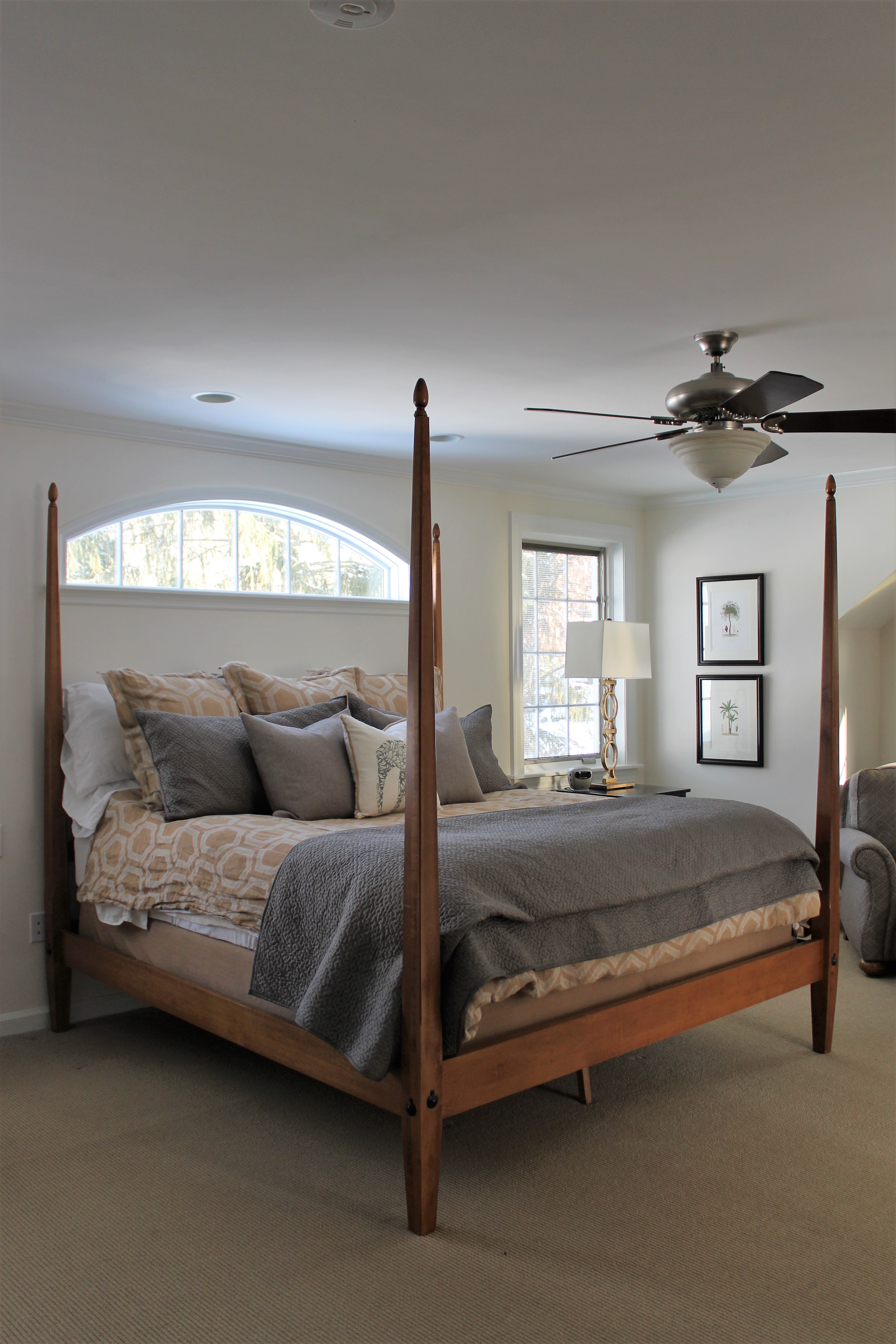 "Barrett" King Size Pencil Poster Bed Frame by Ethan Allen